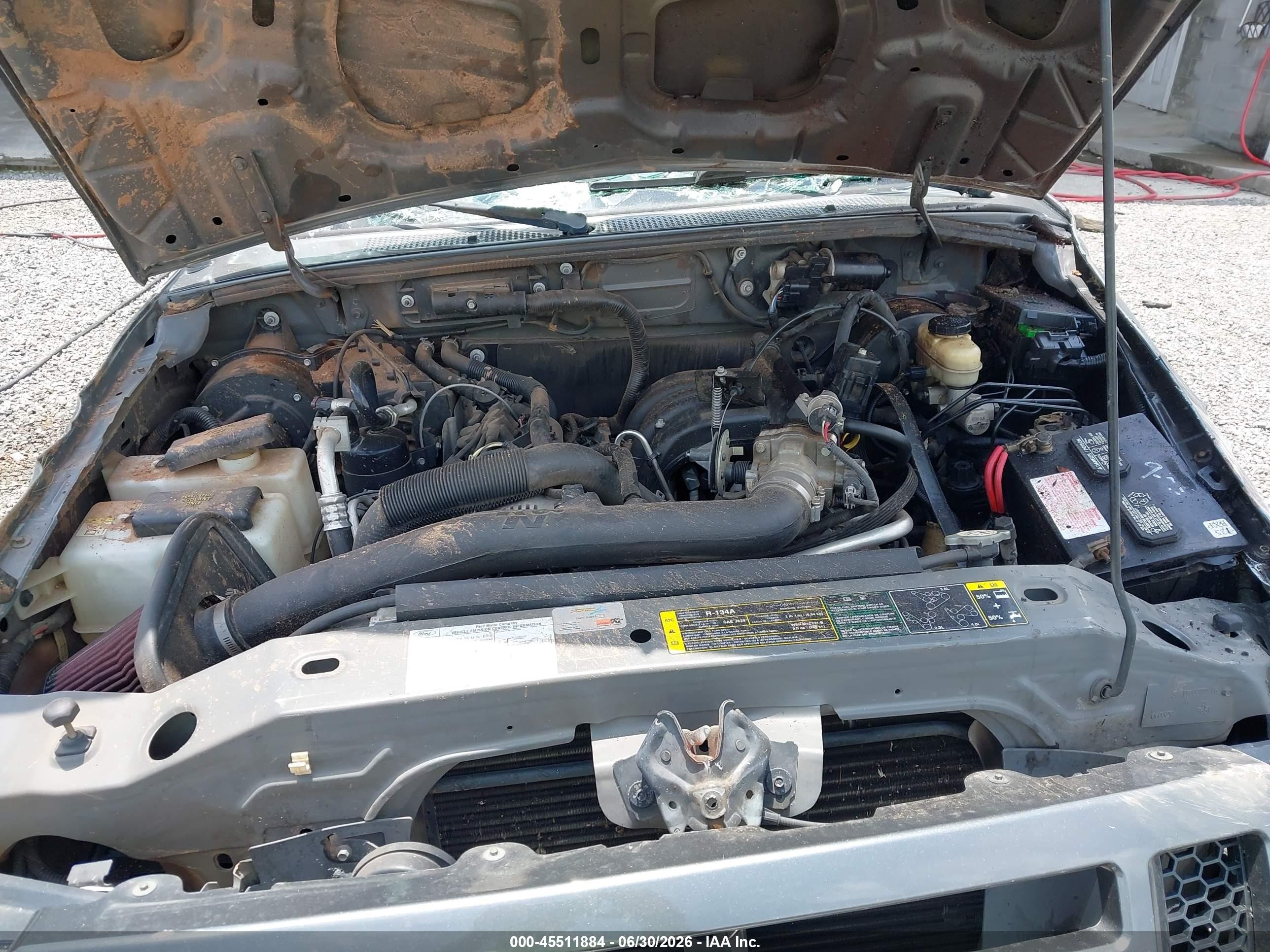 2006 Ford Ranger Sport/stx/xl/xlt Gray vin: 1FTYR14U26PA84012