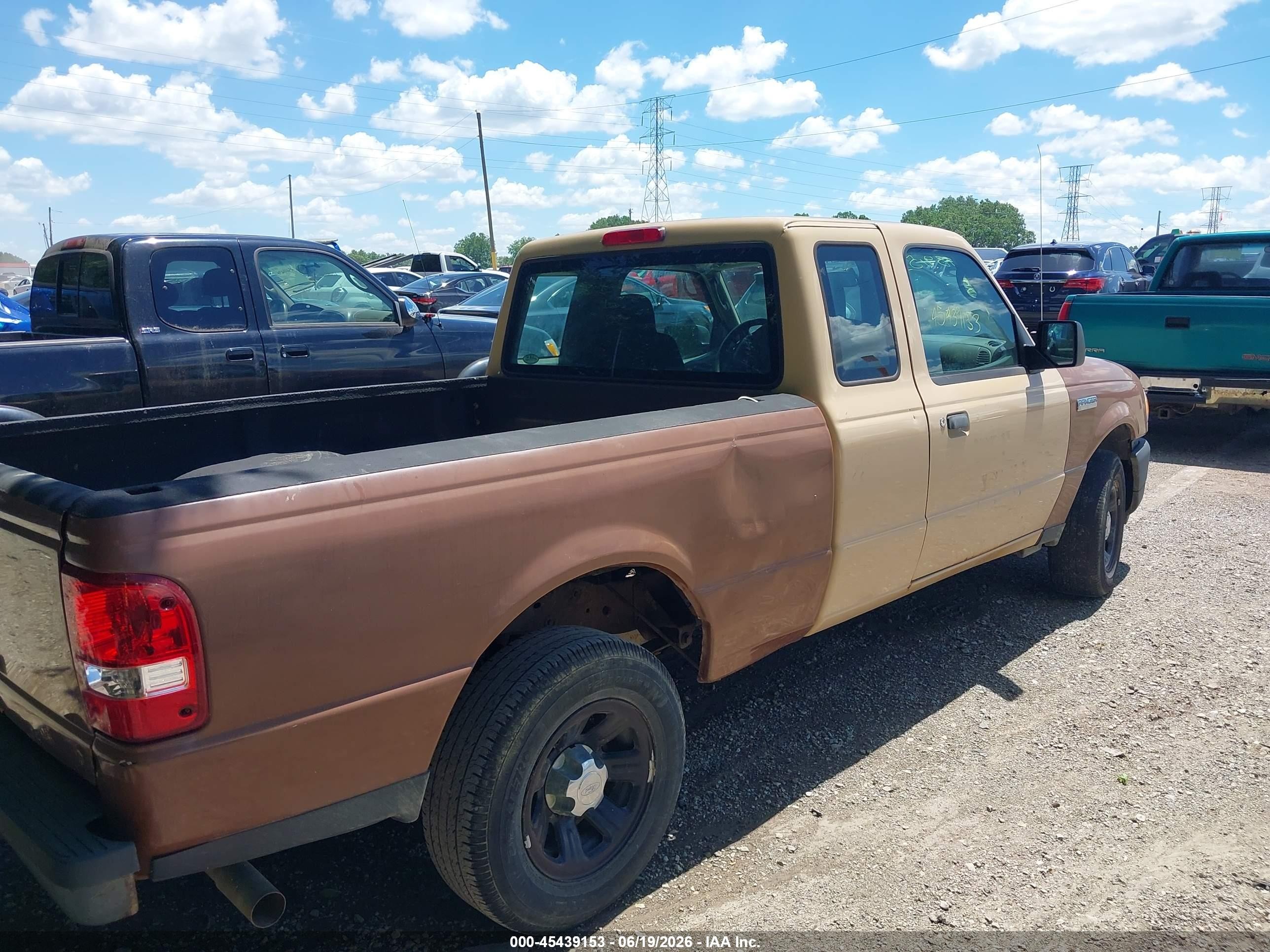 2008 Ford Ranger Sport/xl/xlt Tan vin: 1FTYR14U28PA75510