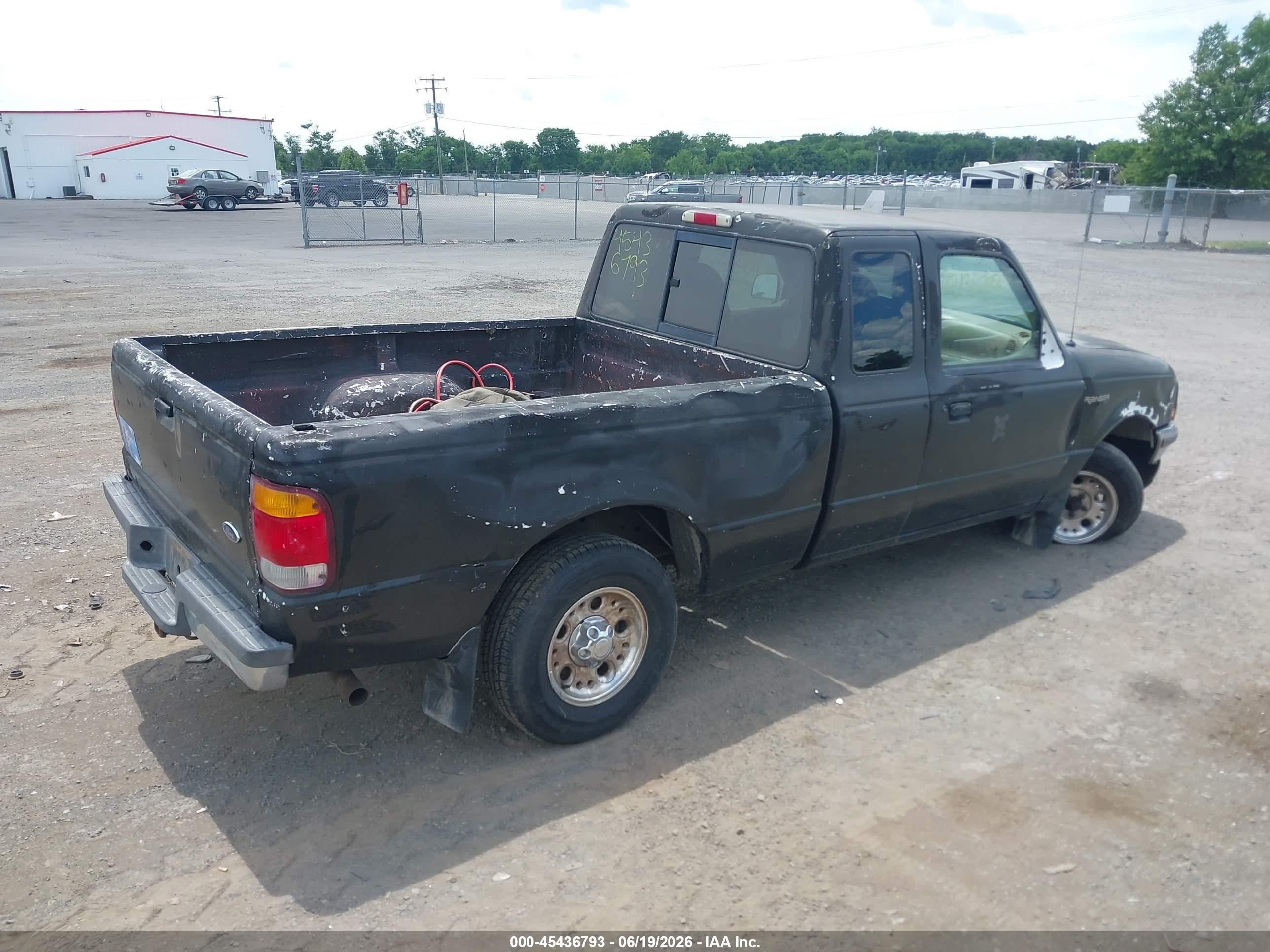 1998 Ford Ranger Splash/xl/xlt Black vin: 1FTYR14U2WPB08048