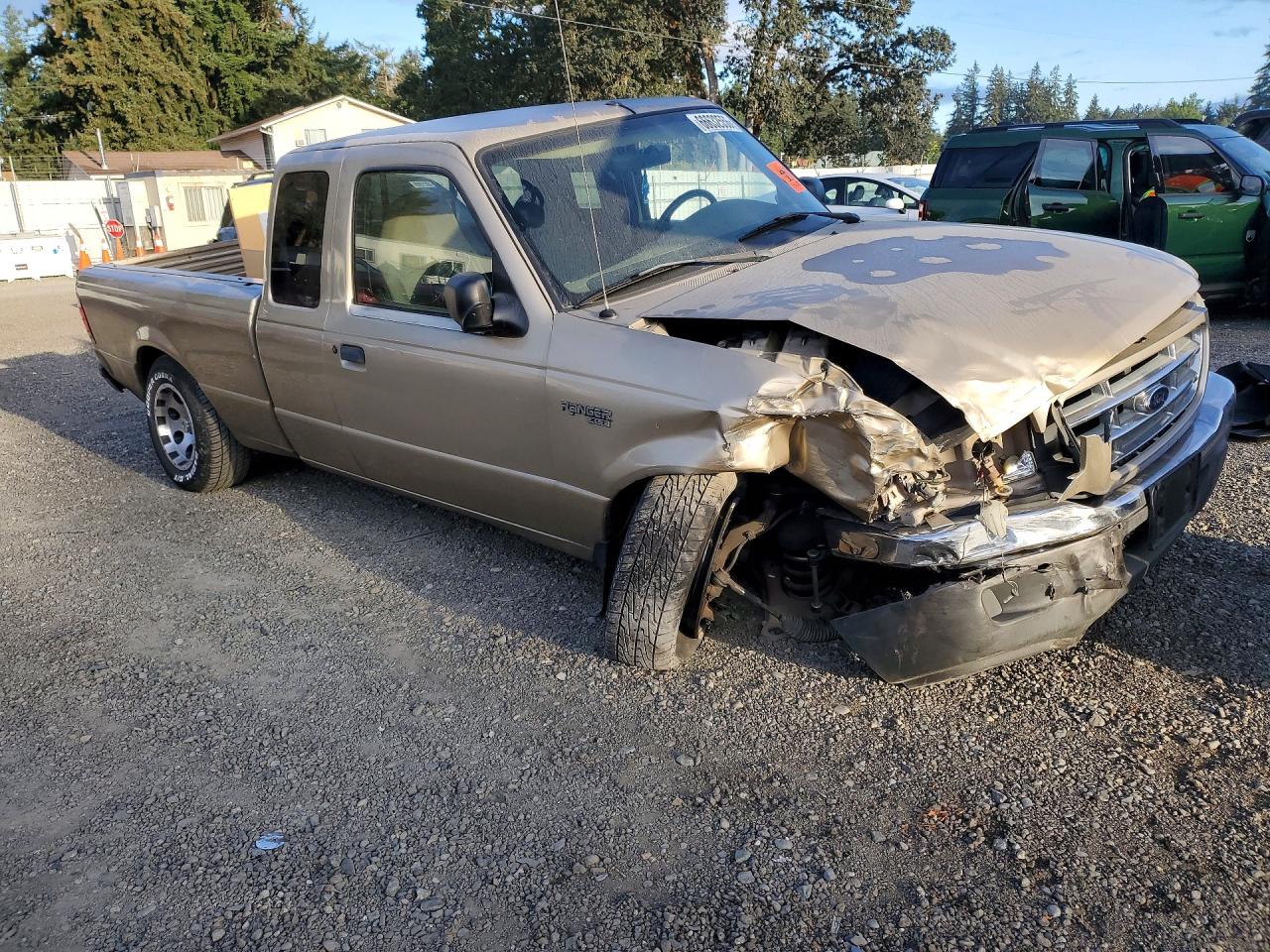 2001 Ford Ranger Super Cab Tan vin: 1FTYR14U31PA06198