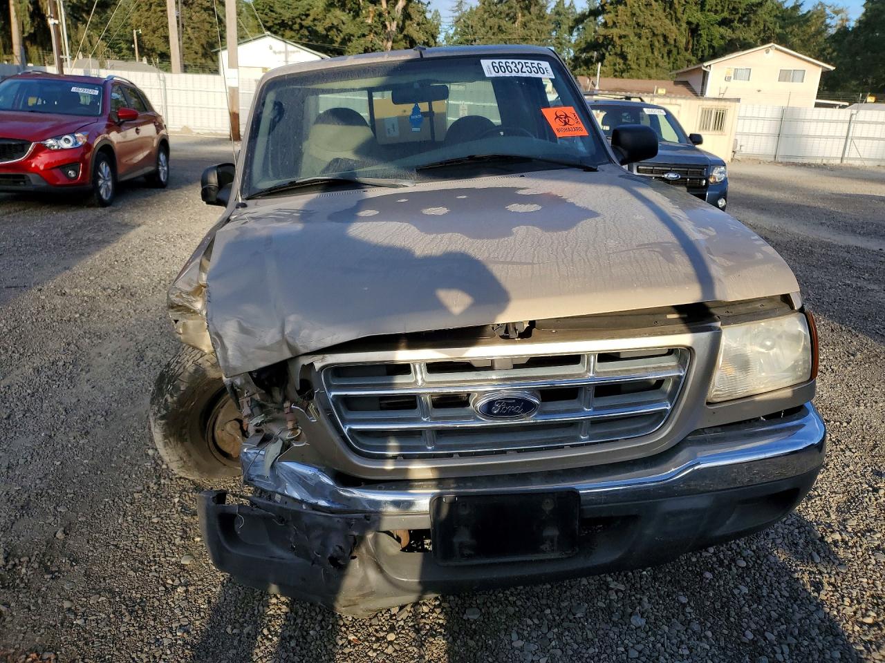 2001 Ford Ranger Super Cab Tan vin: 1FTYR14U31PA06198