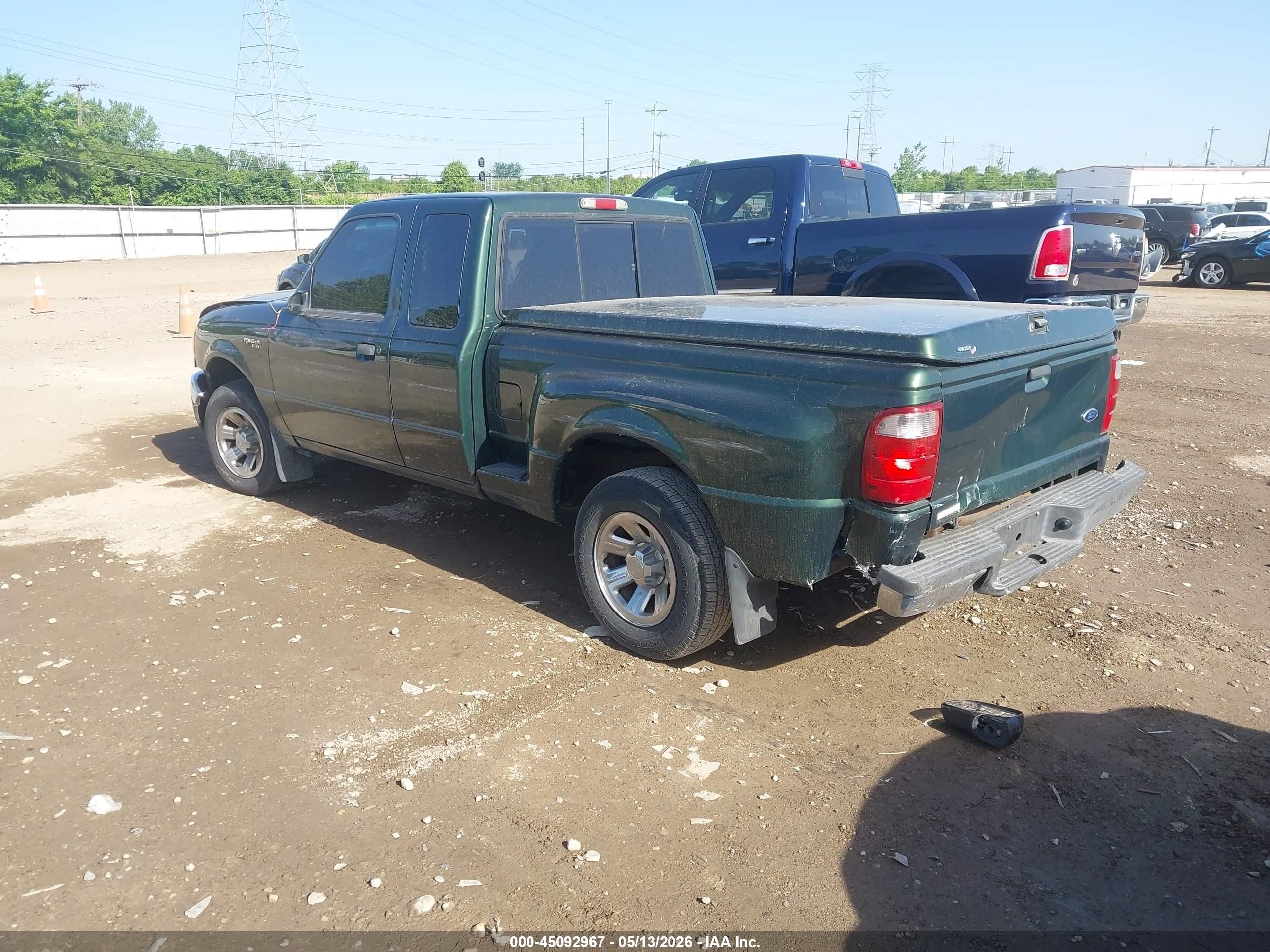 2001 Ford Ranger Edge/xl/xlt Green vin: 1FTYR14U31PA68121