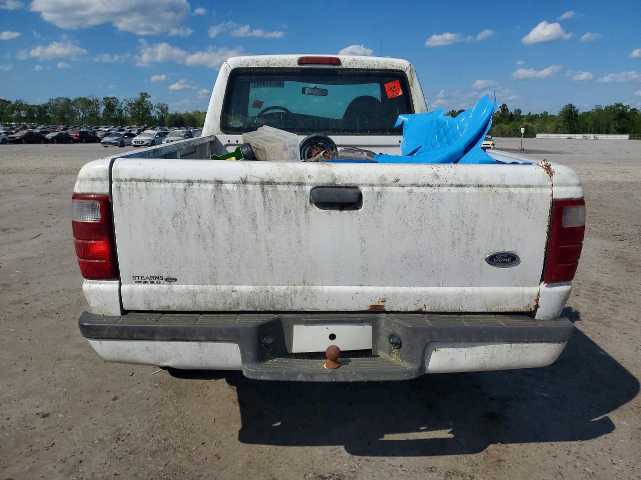 2001 Ford Ranger White vin: 1FTYR14U31PA82780