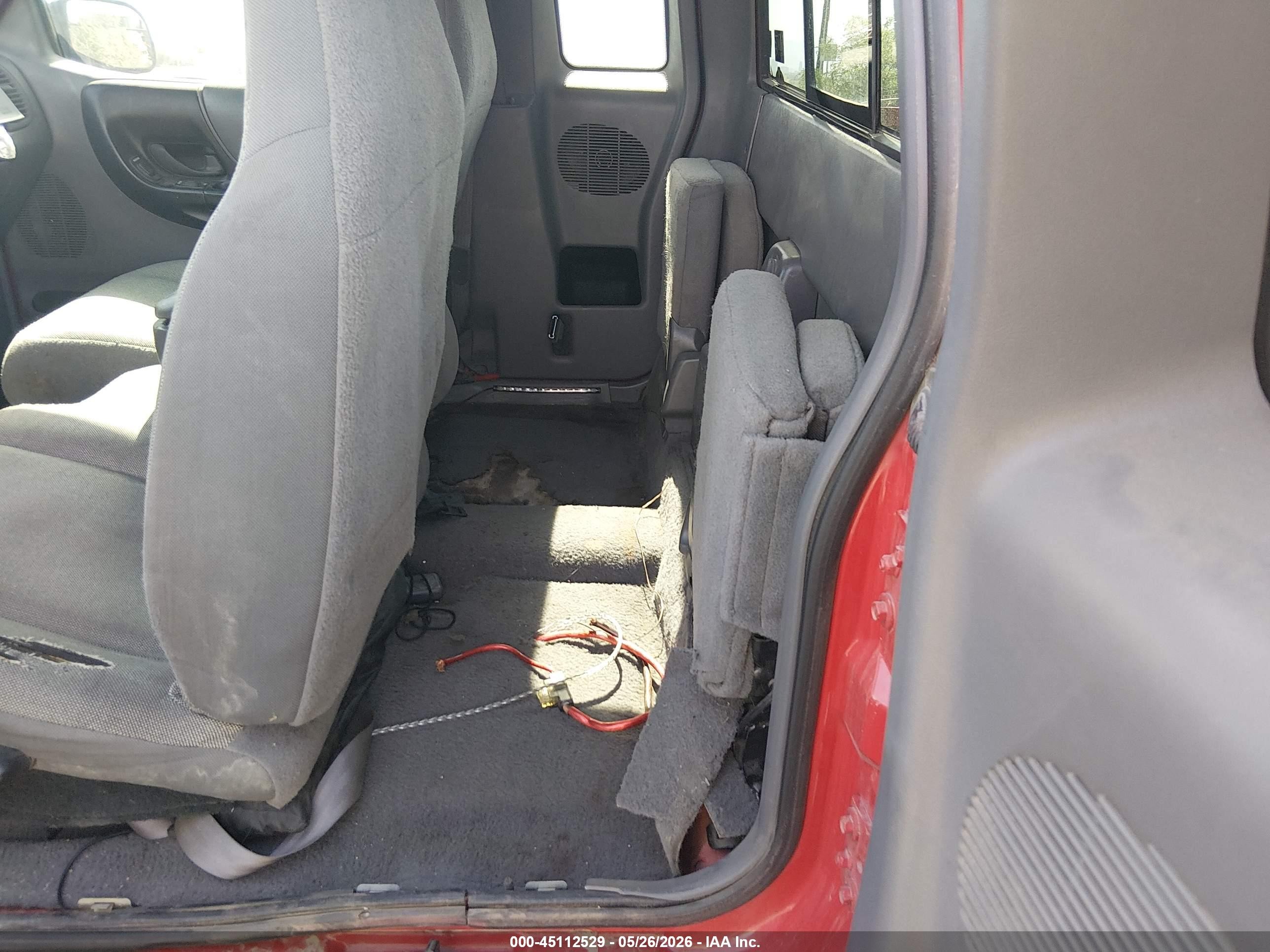 2001 Ford Ranger Edge/xl/xlt Red vin: 1FTYR14U31PA93150