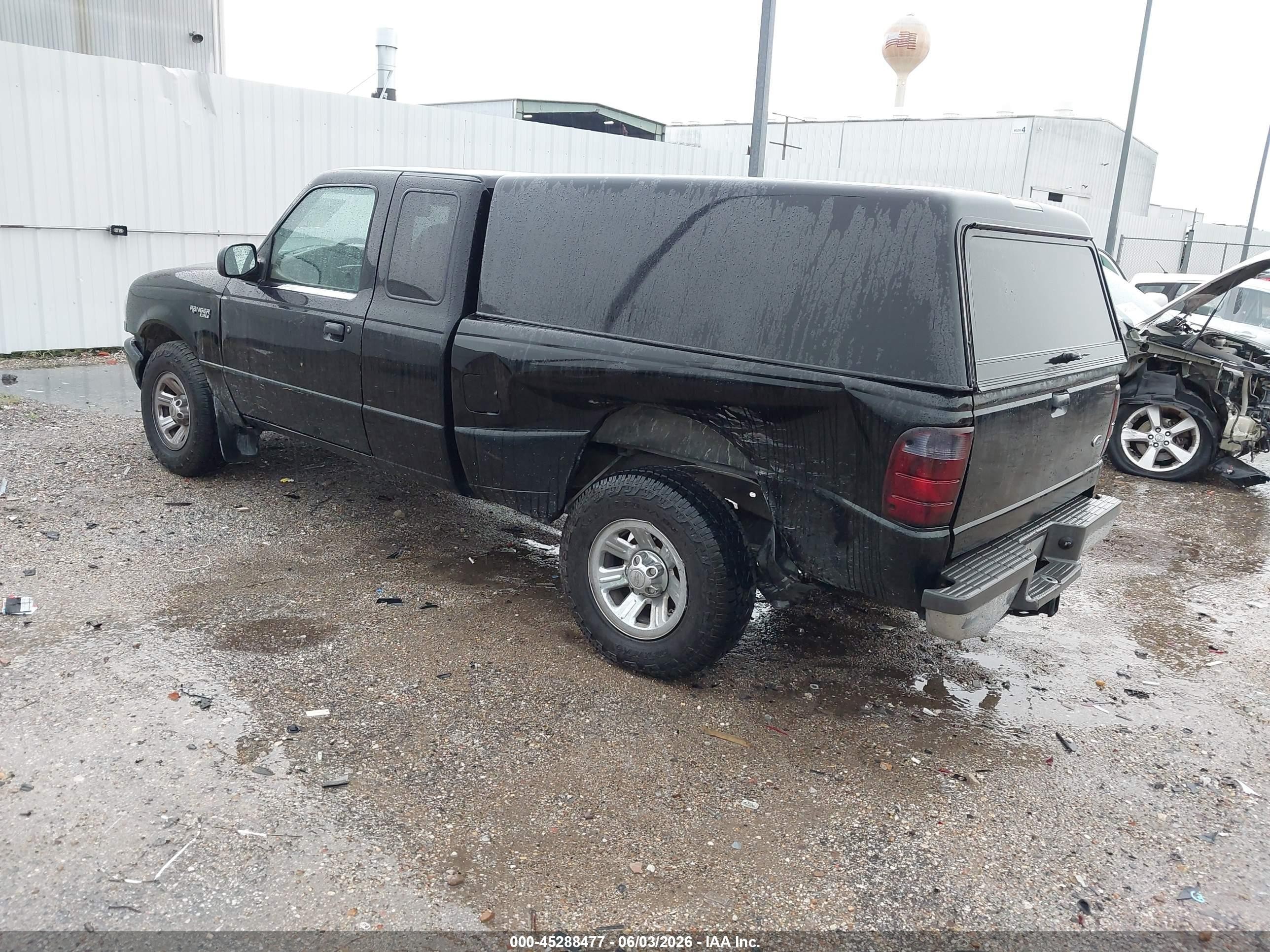 2002 Ford Ranger Edge/tremor/xl/xlt Black vin: 1FTYR14U32PA54737