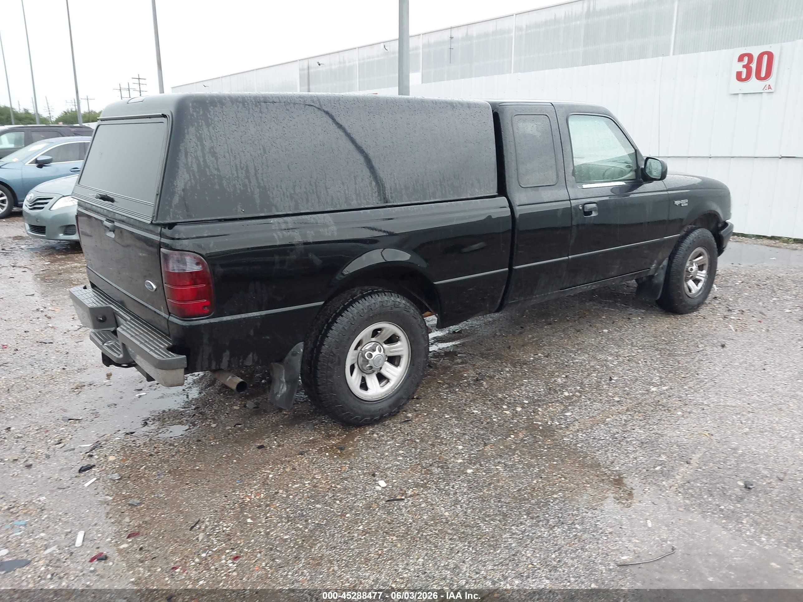 2002 Ford Ranger Edge/tremor/xl/xlt Black vin: 1FTYR14U32PA54737