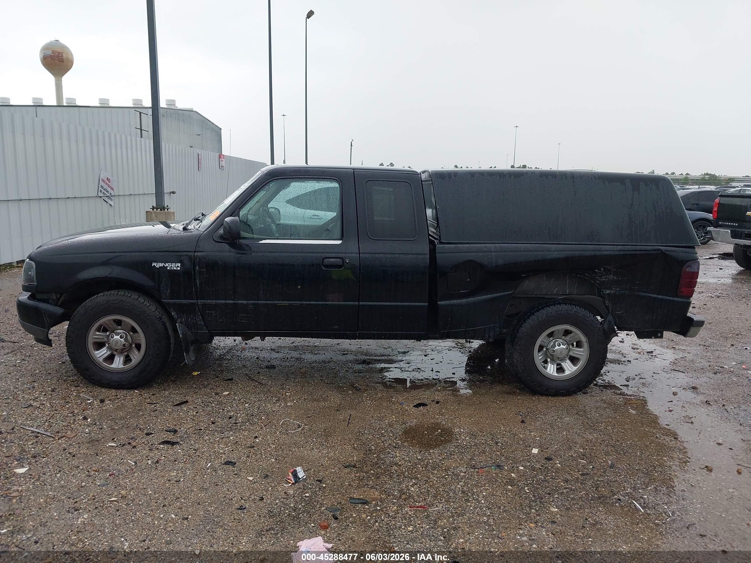 2002 Ford Ranger Edge/tremor/xl/xlt Black vin: 1FTYR14U32PA54737
