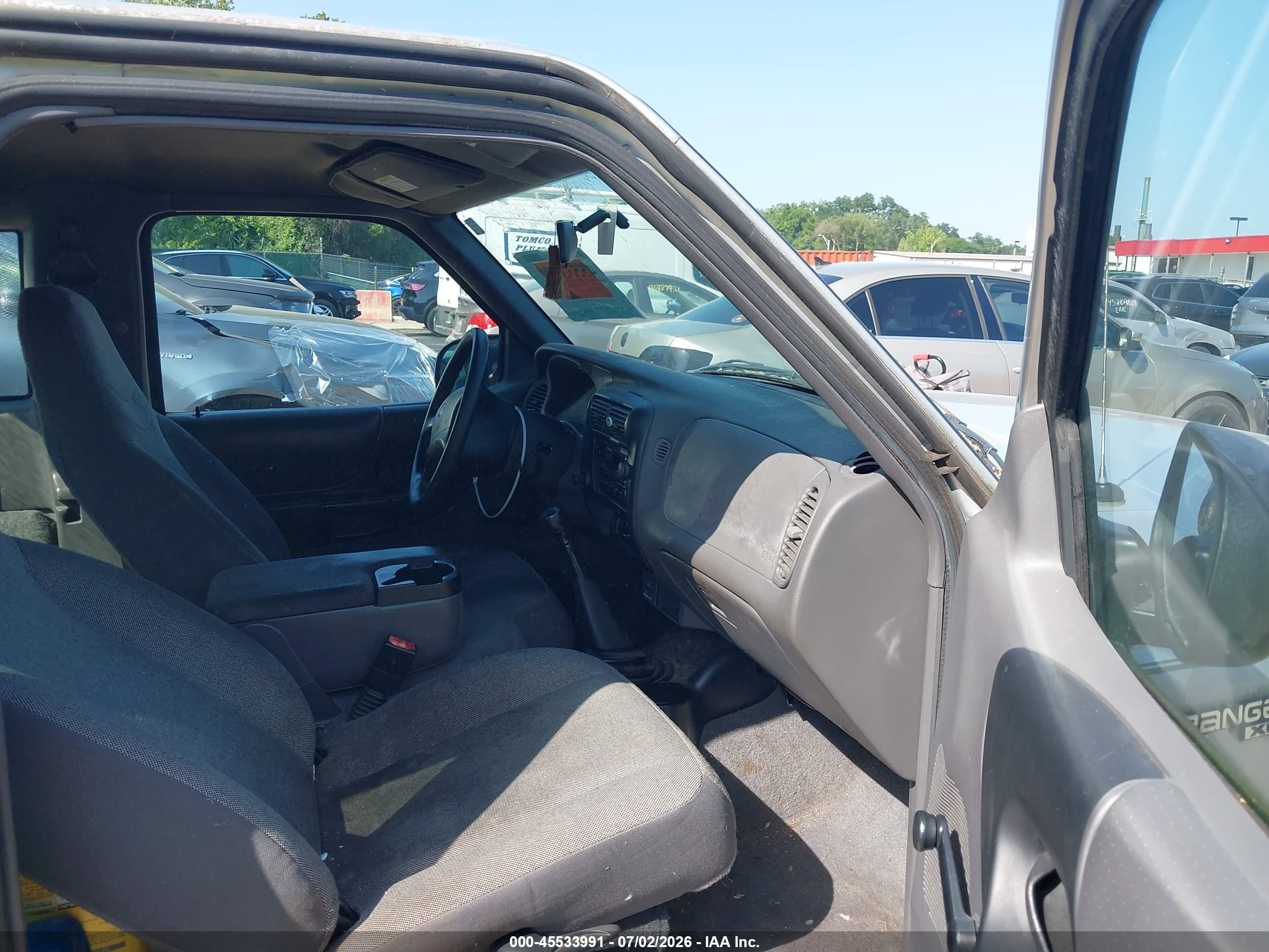 2002 Ford Ranger Edge/tremor/xl/xlt Silver vin: 1FTYR14U32TA05691