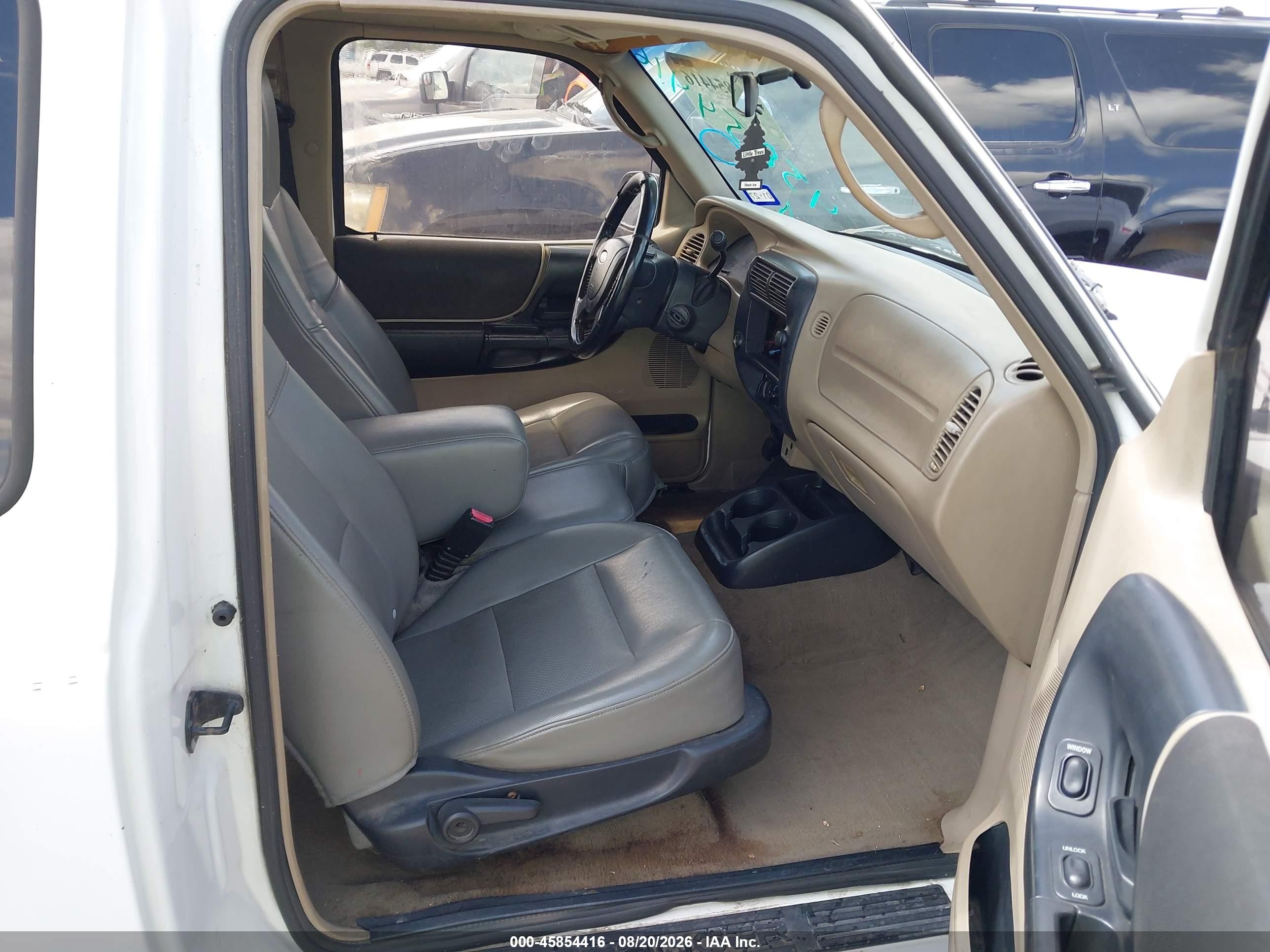 2004 Ford Ranger Edge/tremor/xl/xlt White vin: 1FTYR14U34PA07288