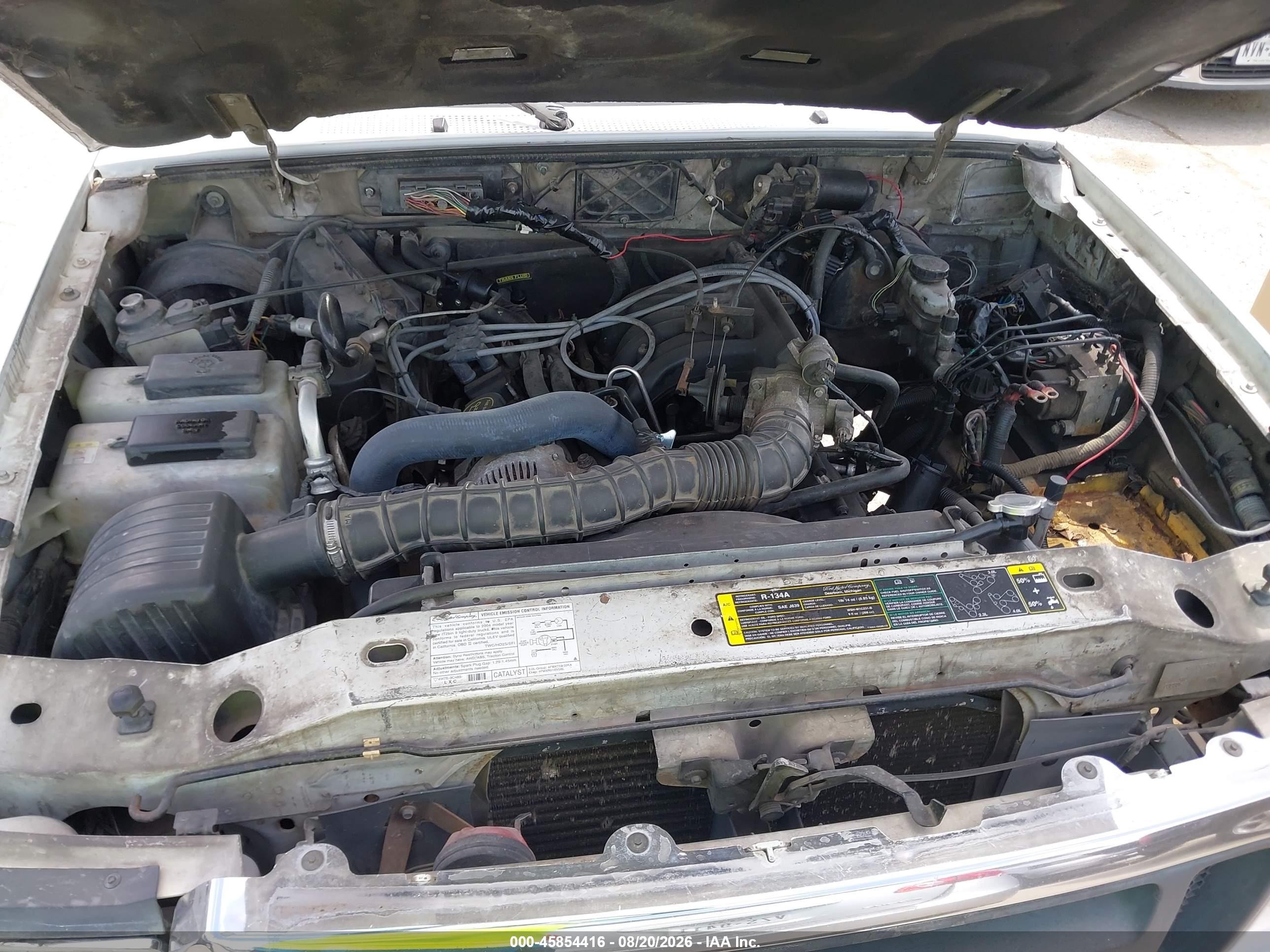 2004 Ford Ranger Edge/tremor/xl/xlt White vin: 1FTYR14U34PA07288