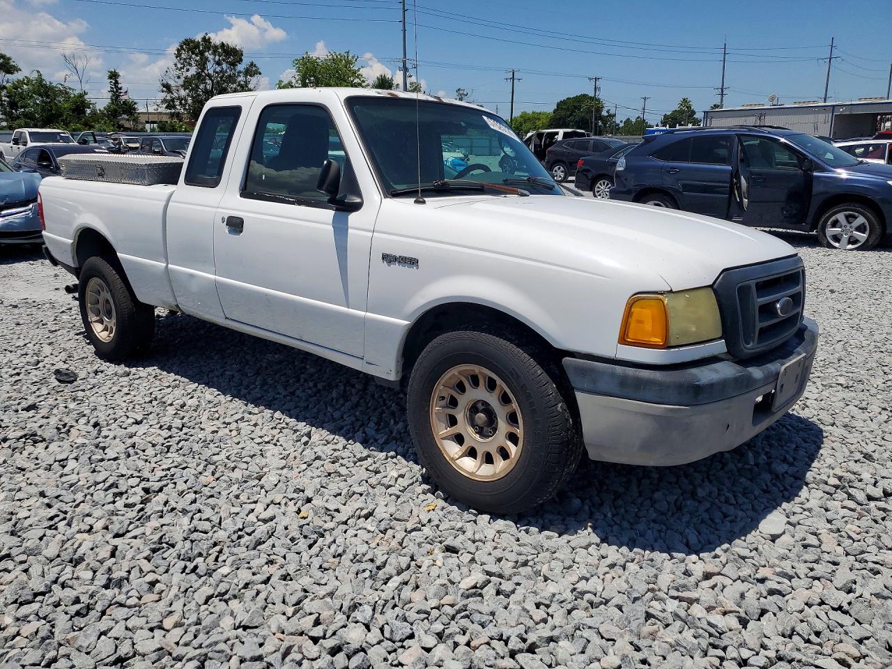 2004 Ford Ranger White vin: 1FTYR14U34PB27527