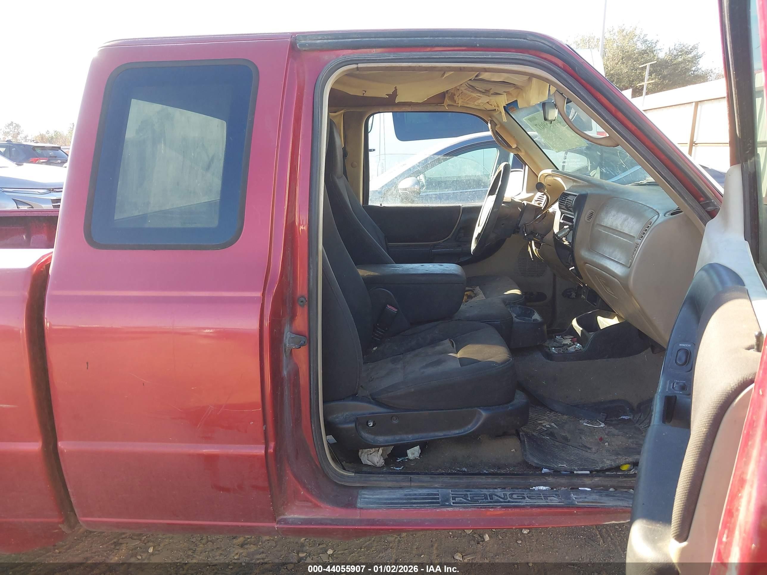 2004 Ford Ranger Edge/tremor/xl/xlt Red vin: 1FTYR14U34PB42853