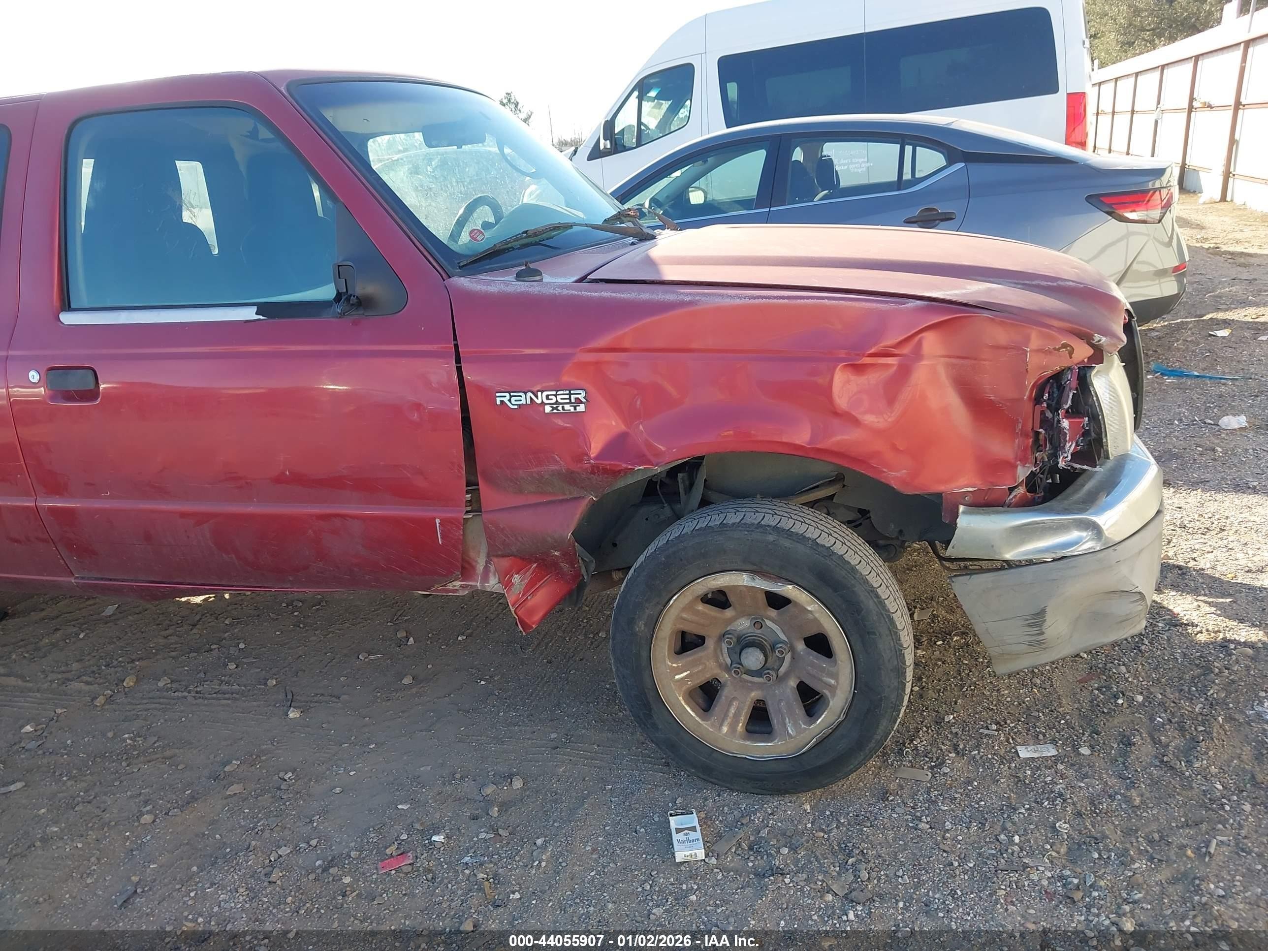 2004 Ford Ranger Edge/tremor/xl/xlt Red vin: 1FTYR14U34PB42853