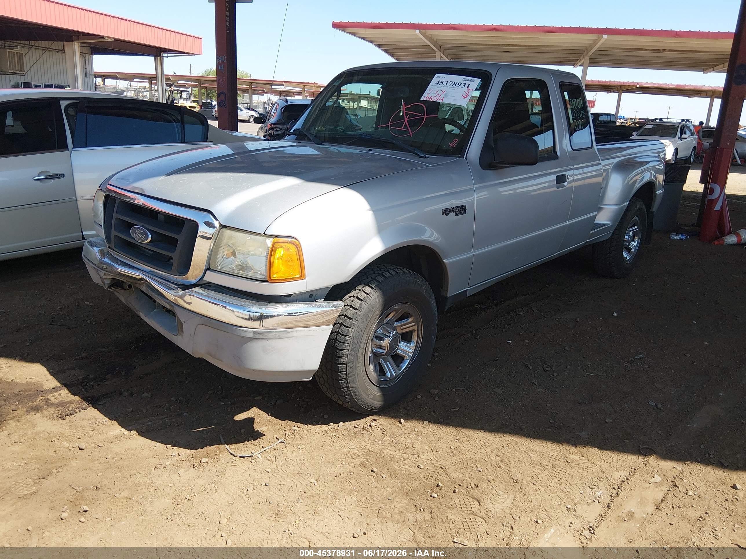 2004 Ford Ranger Edge/tremor/xl/xlt Silver vin: 1FTYR14U34PB55716