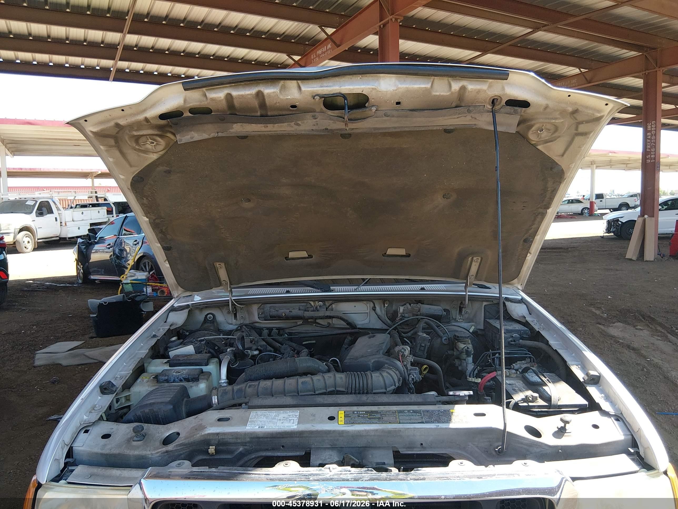 2004 Ford Ranger Edge/tremor/xl/xlt Silver vin: 1FTYR14U34PB55716