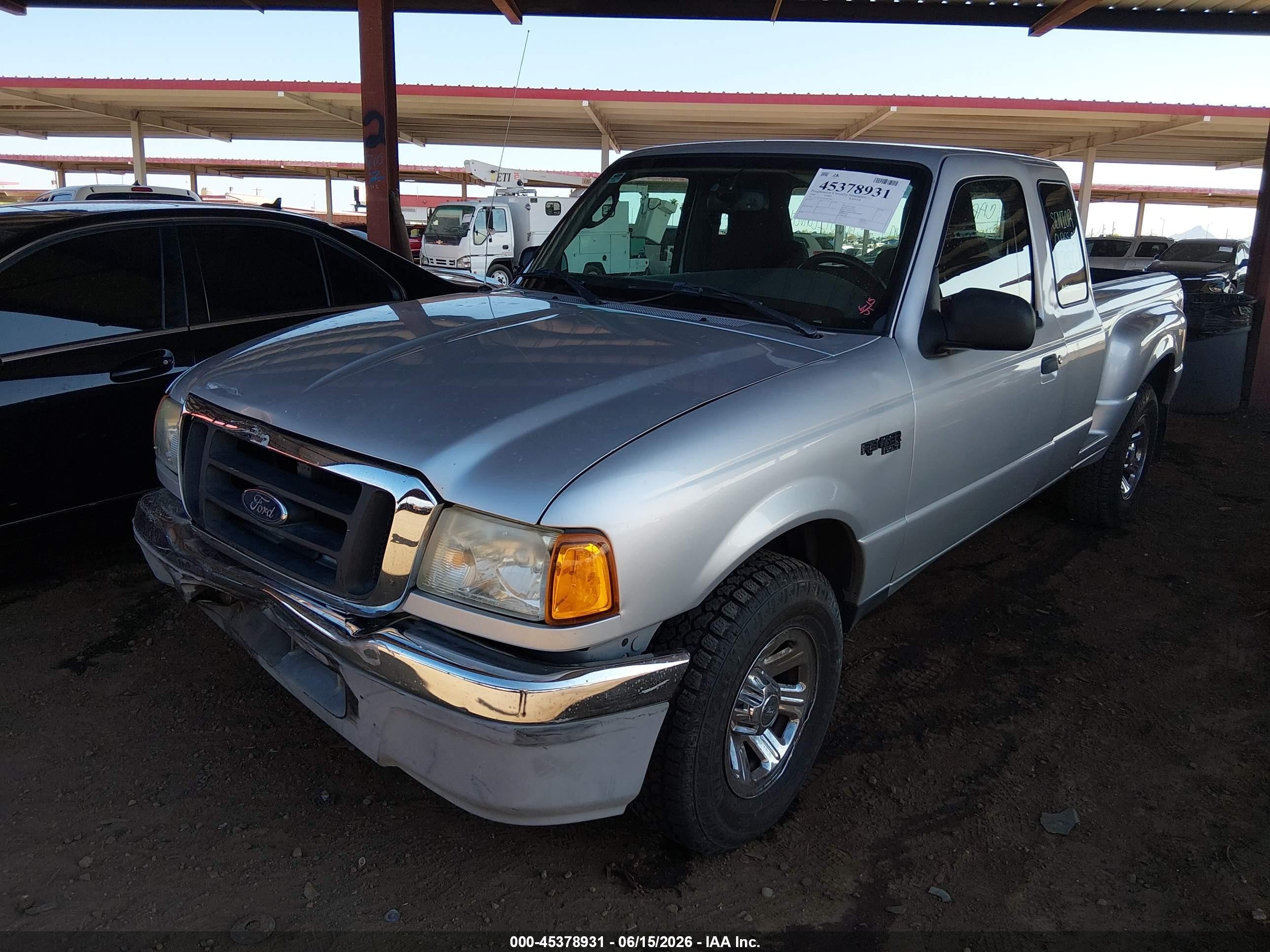 2004 Ford Ranger Edge/tremor/xl/xlt Silver vin: 1FTYR14U34PB55716
