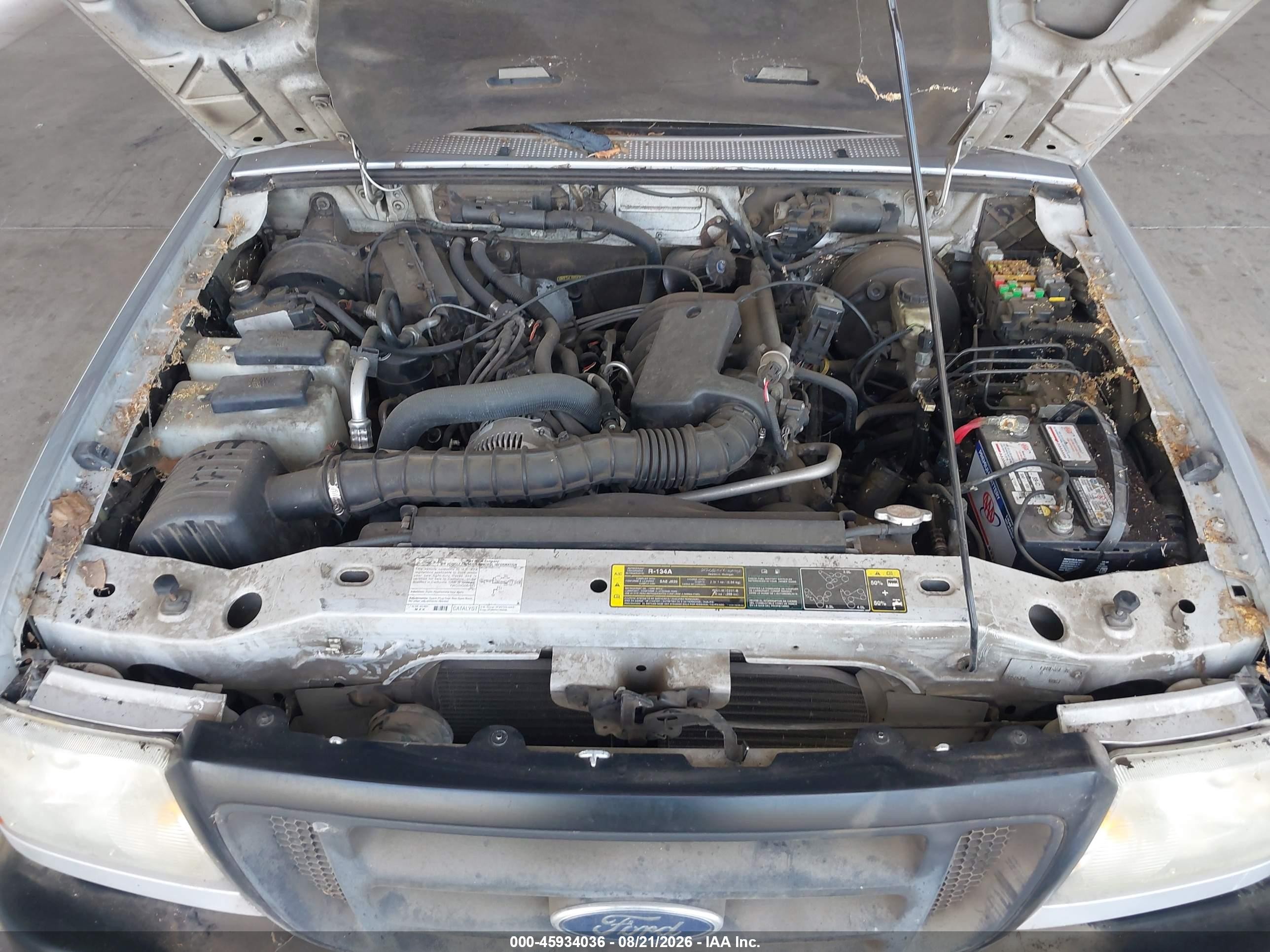 2005 Ford Ranger Edge/stx/xl/xlt Серебряный vin: 1FTYR14U35PA85975