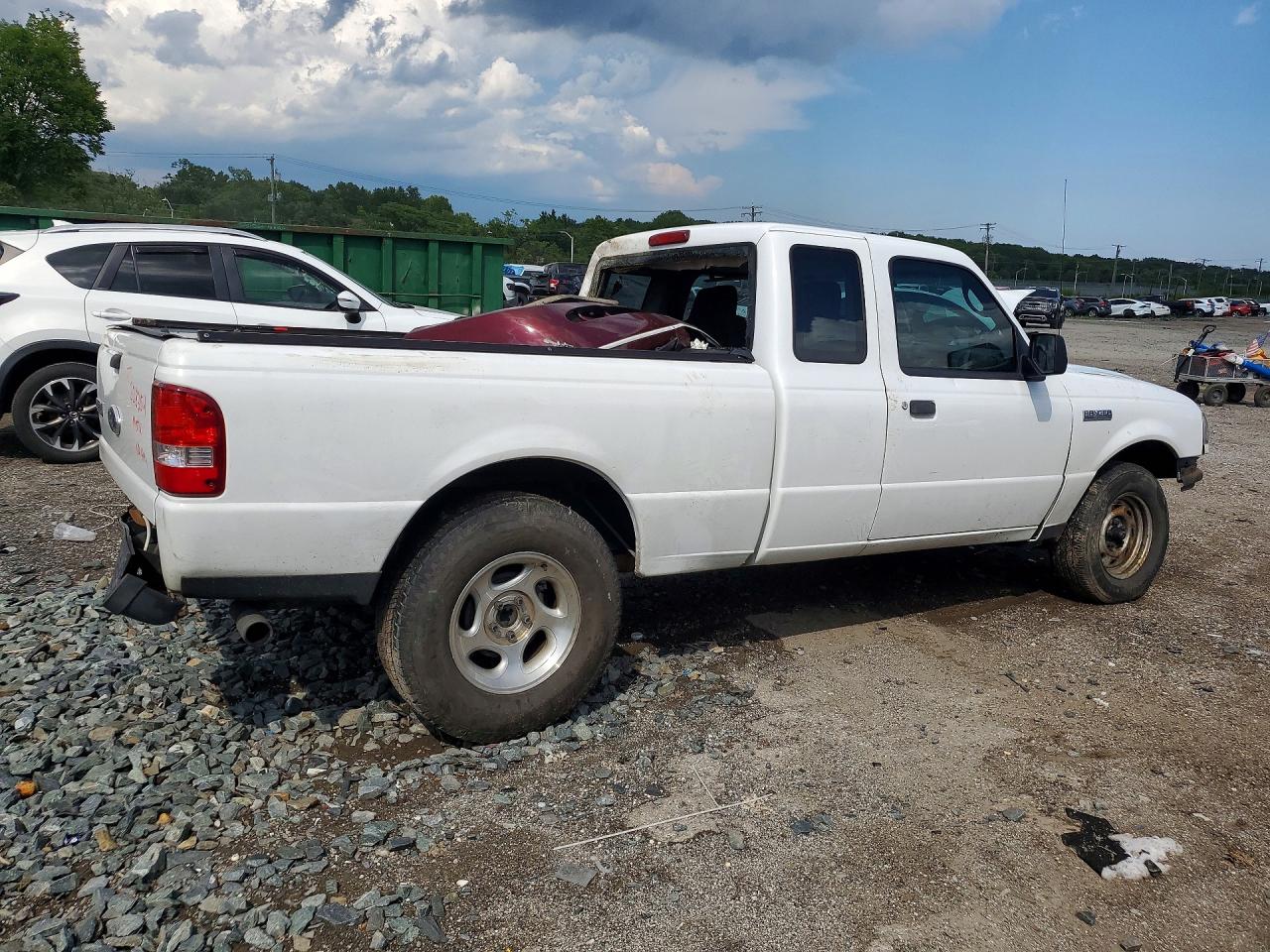 2006 Ford Ranger Super Cab White vin: 1FTYR14U36PA95021