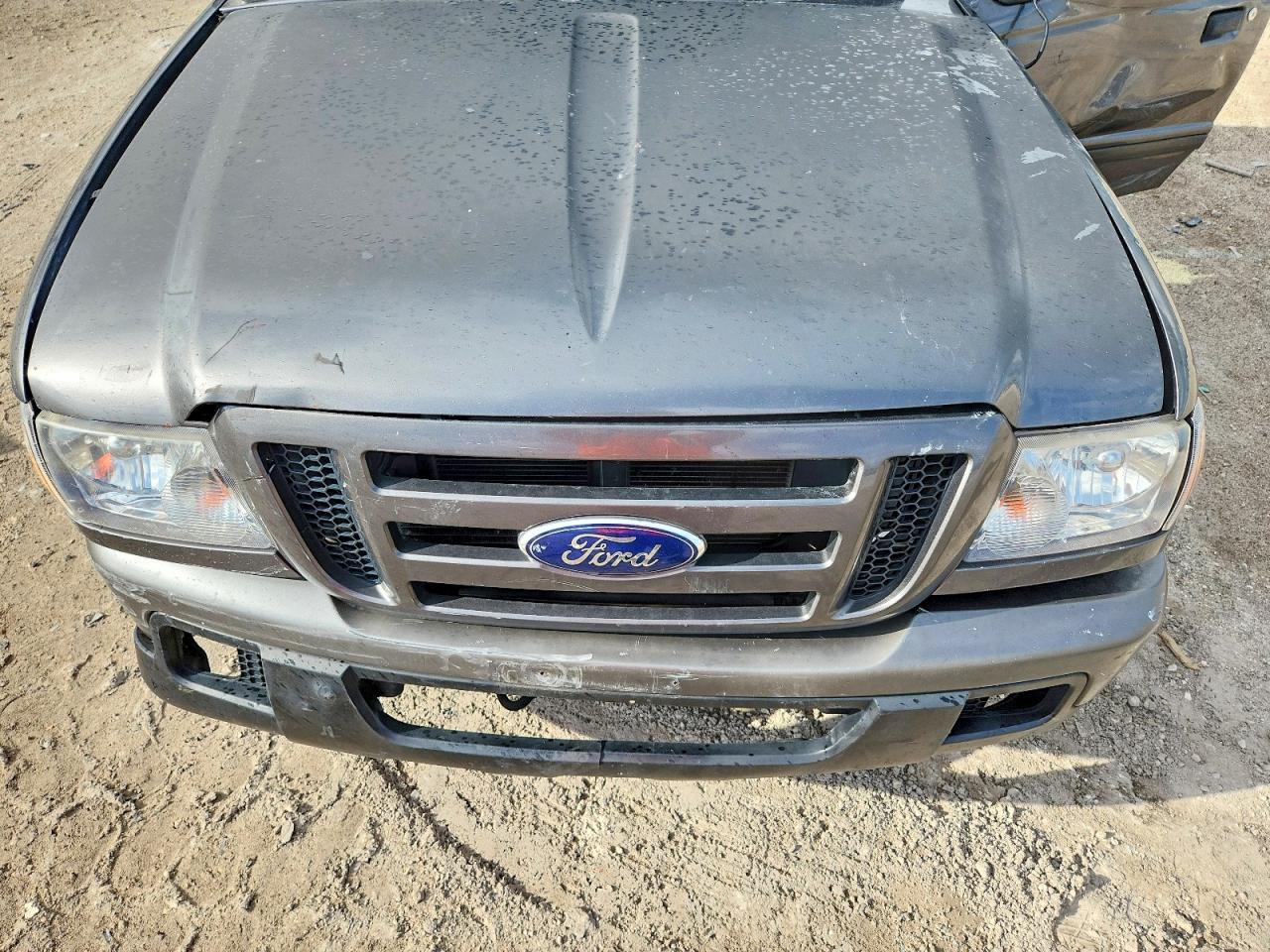 2007 Ford Ranger Super Cab Gray vin: 1FTYR14U37PA64238