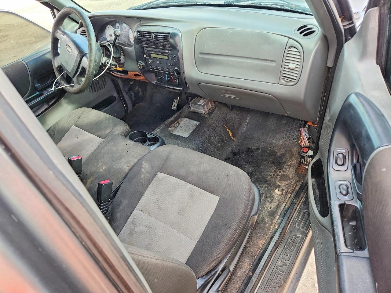 2007 Ford Ranger Super Cab Gray vin: 1FTYR14U37PA64238