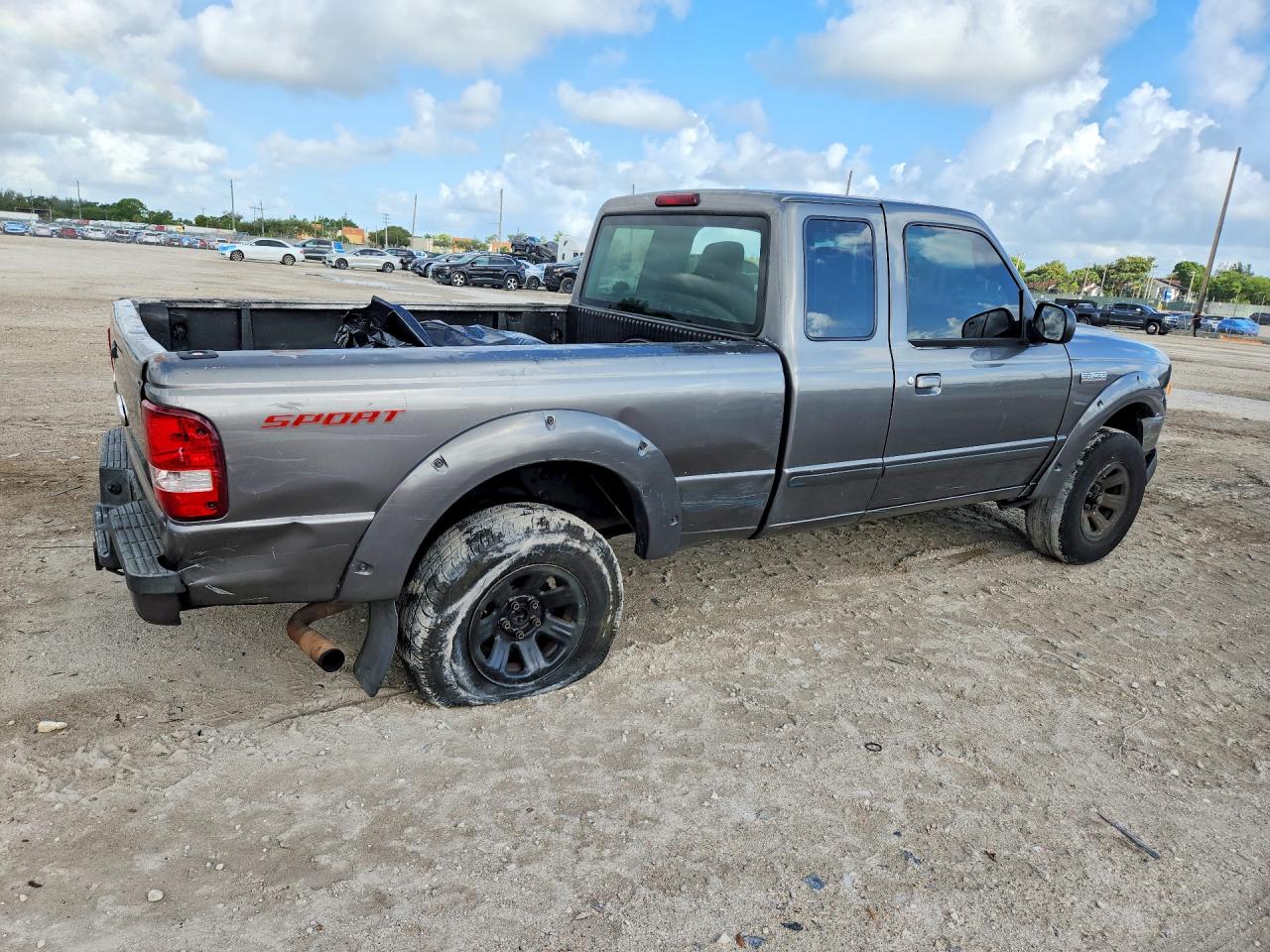 2007 Ford Ranger Super Cab Gray vin: 1FTYR14U37PA64238
