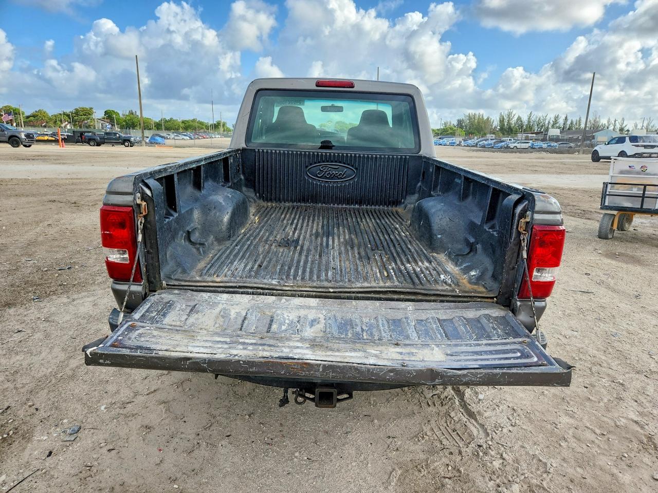 2007 Ford Ranger Super Cab Gray vin: 1FTYR14U37PA64238