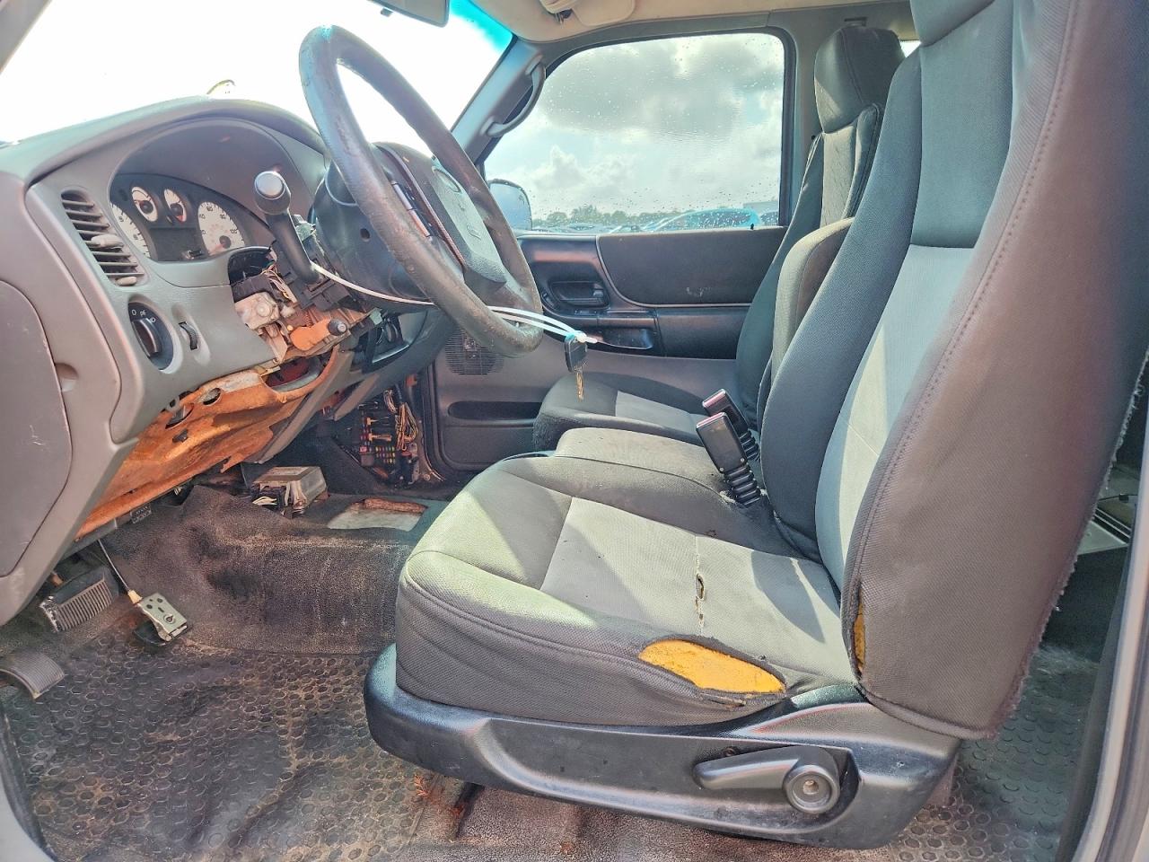 2007 Ford Ranger Super Cab Gray vin: 1FTYR14U37PA64238