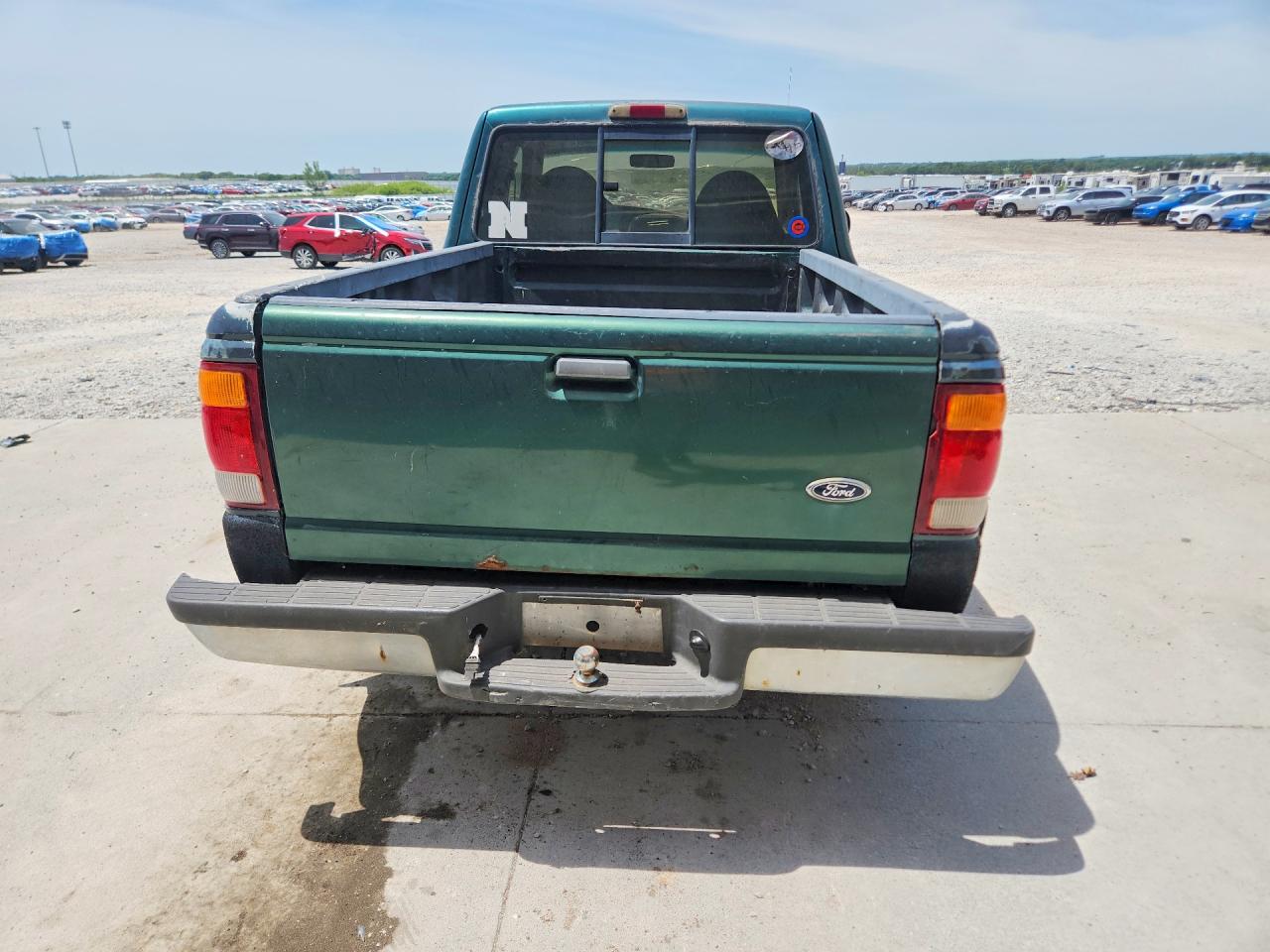 1998 Ford Ranger Super Cab Green vin: 1FTYR14U3WTA57456