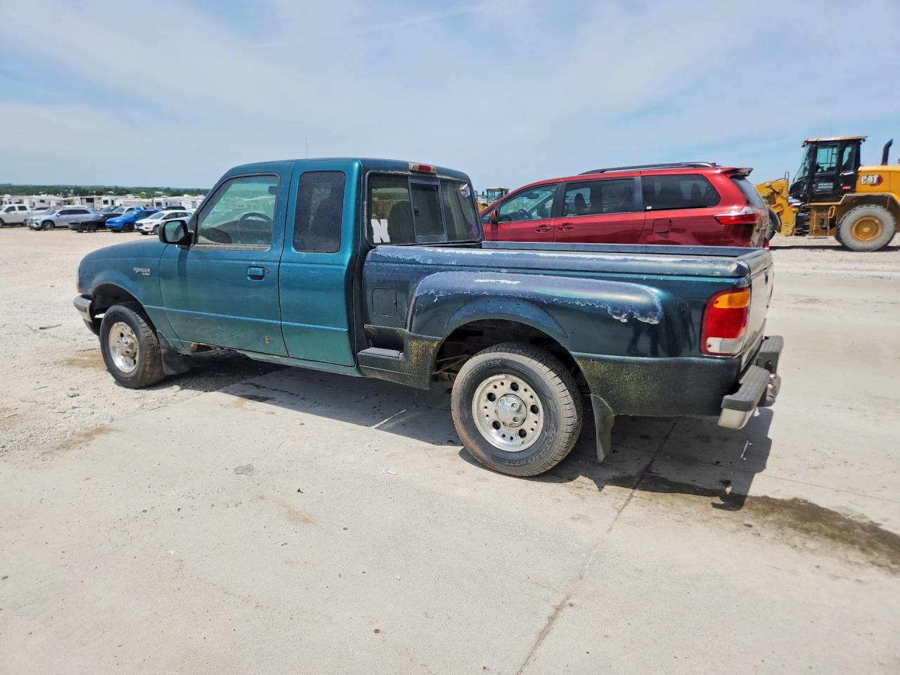 1998 Ford Ranger Super Cab Green vin: 1FTYR14U3WTA57456