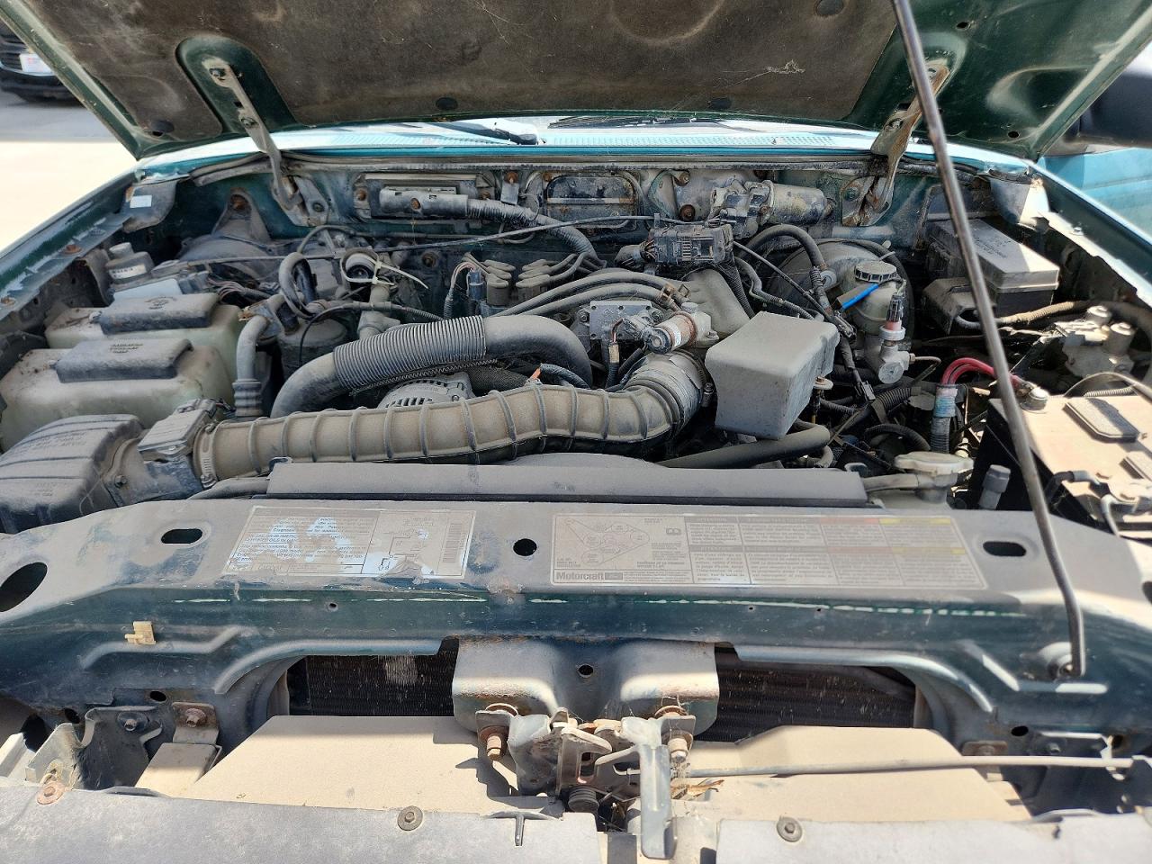 1998 Ford Ranger Super Cab Green vin: 1FTYR14U3WTA57456