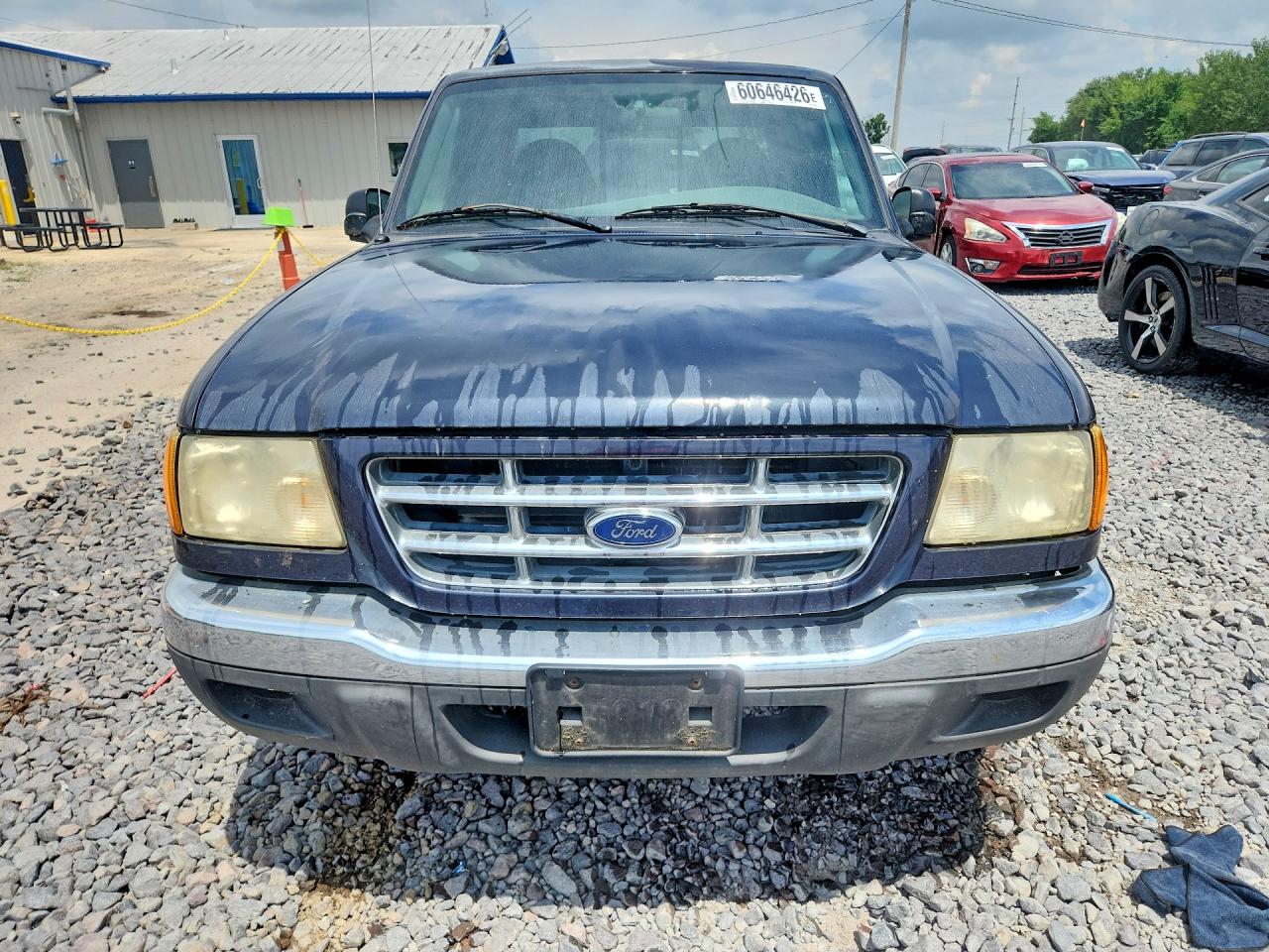 2001 Ford Ranger Super Cab Black vin: 1FTYR14U41PA74638