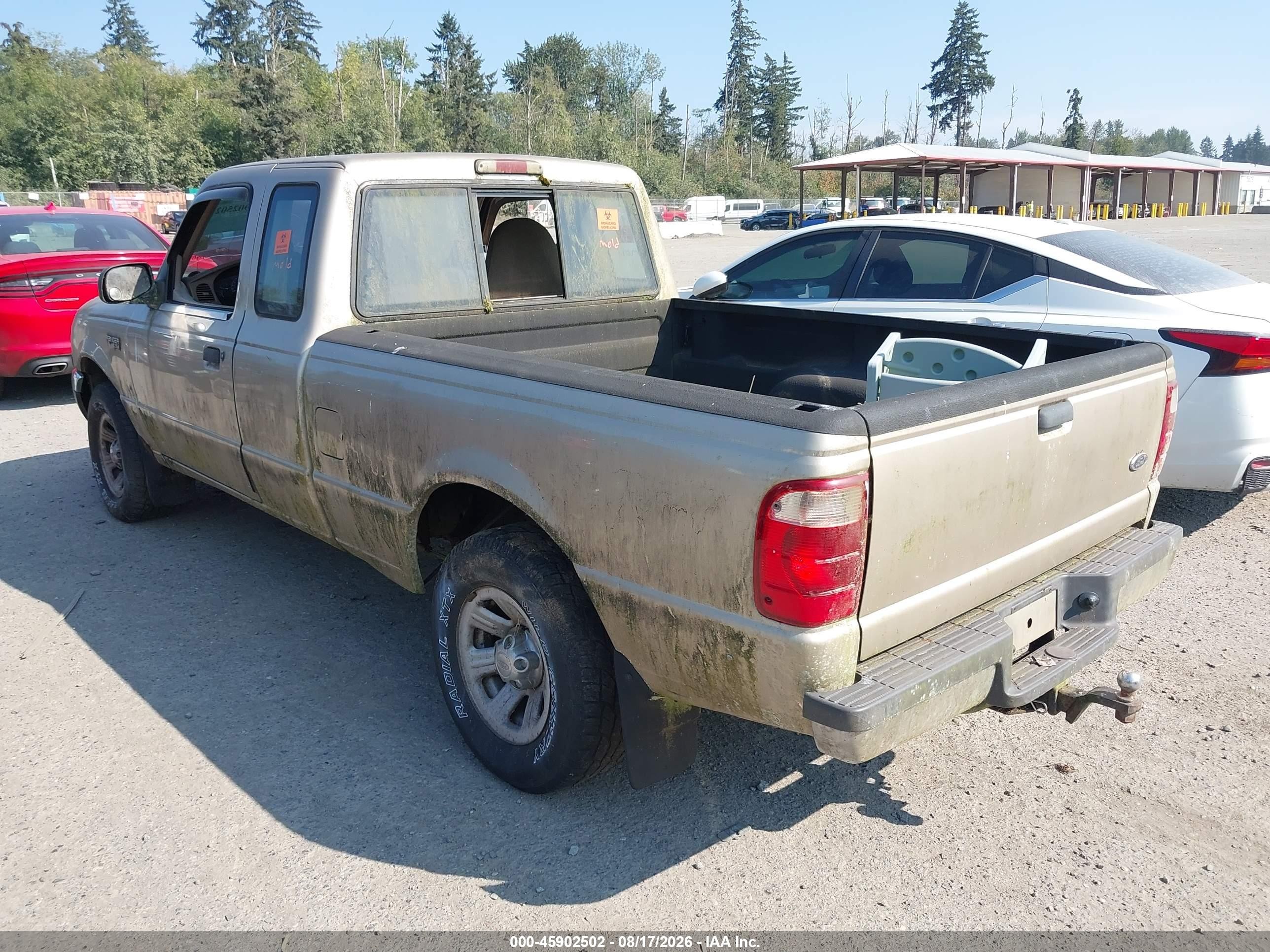 2001 Ford Ranger Edge/xl/xlt Gold vin: 1FTYR14U41PB26222