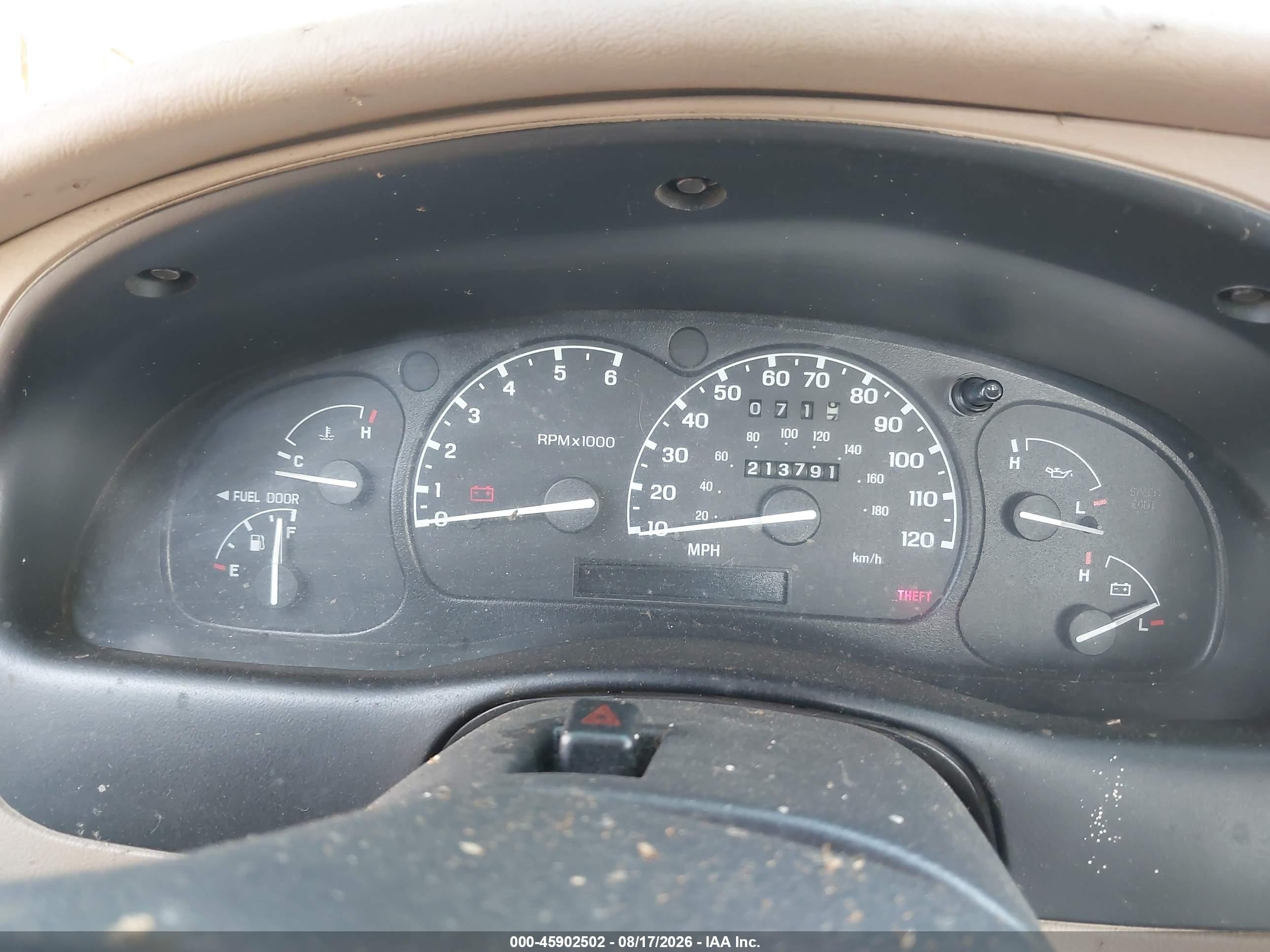 2001 Ford Ranger Edge/xl/xlt Gold vin: 1FTYR14U41PB26222