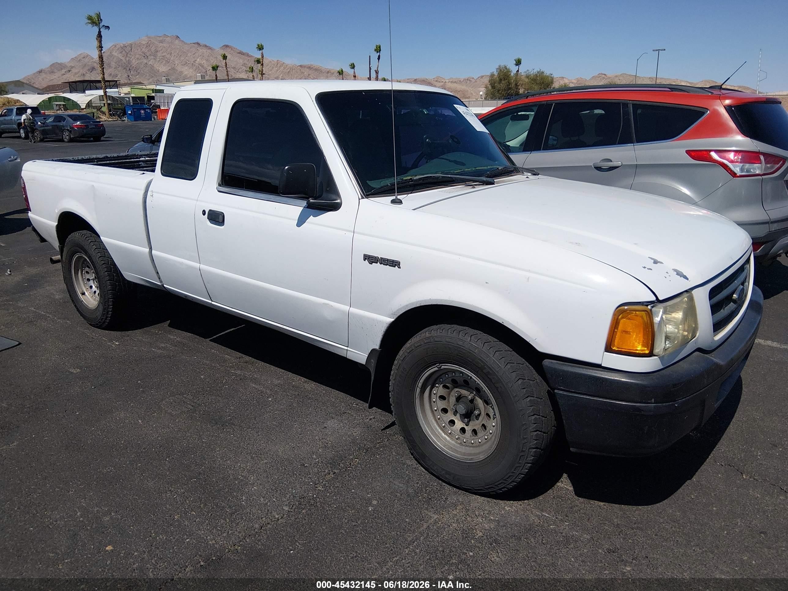 2002 Ford Ranger Edge/tremor/xl/xlt White vin: 1FTYR14U42PA82675