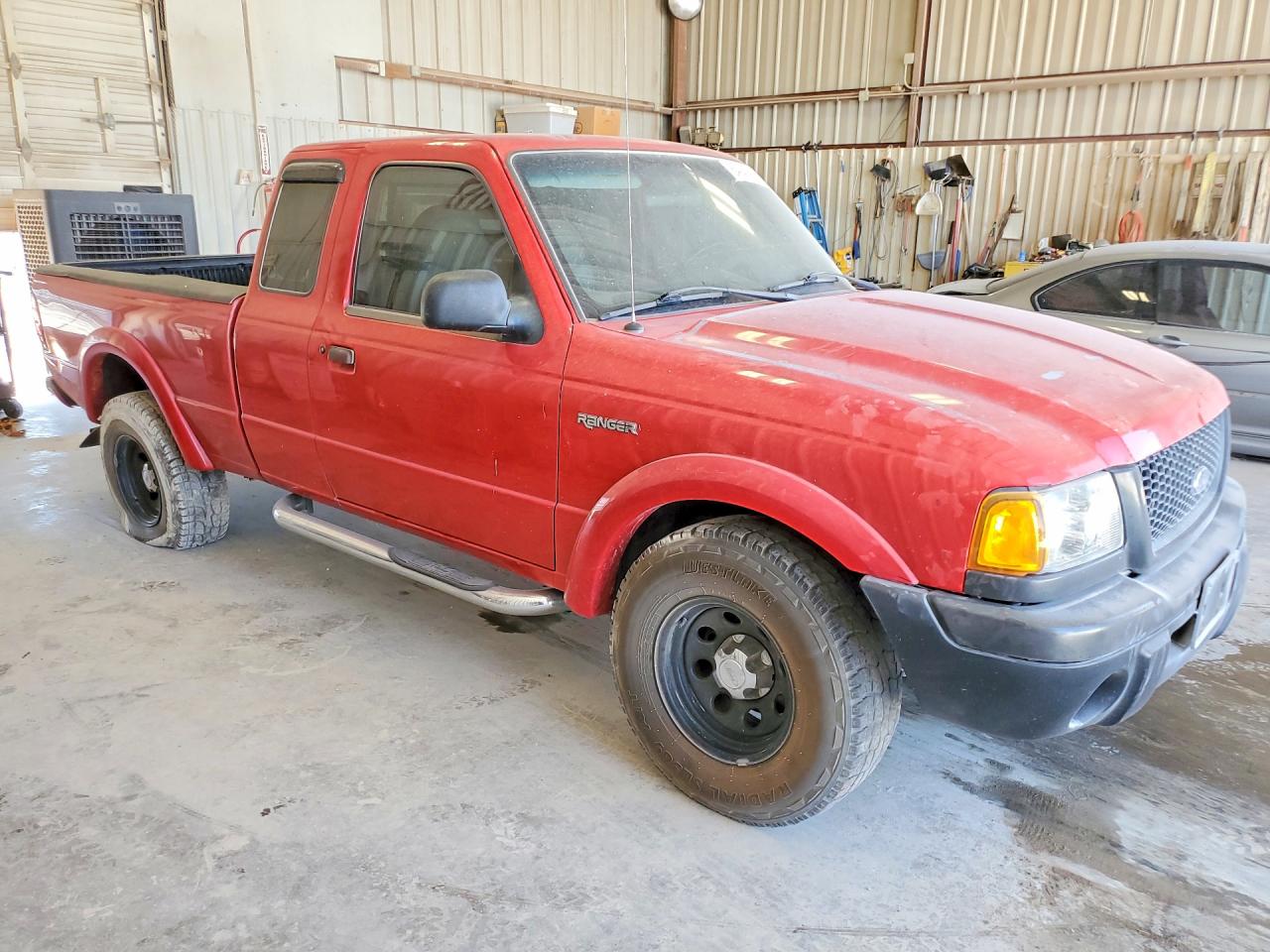 2003 Ford Ranger Super Cab Red vin: 1FTYR14U43PA47426
