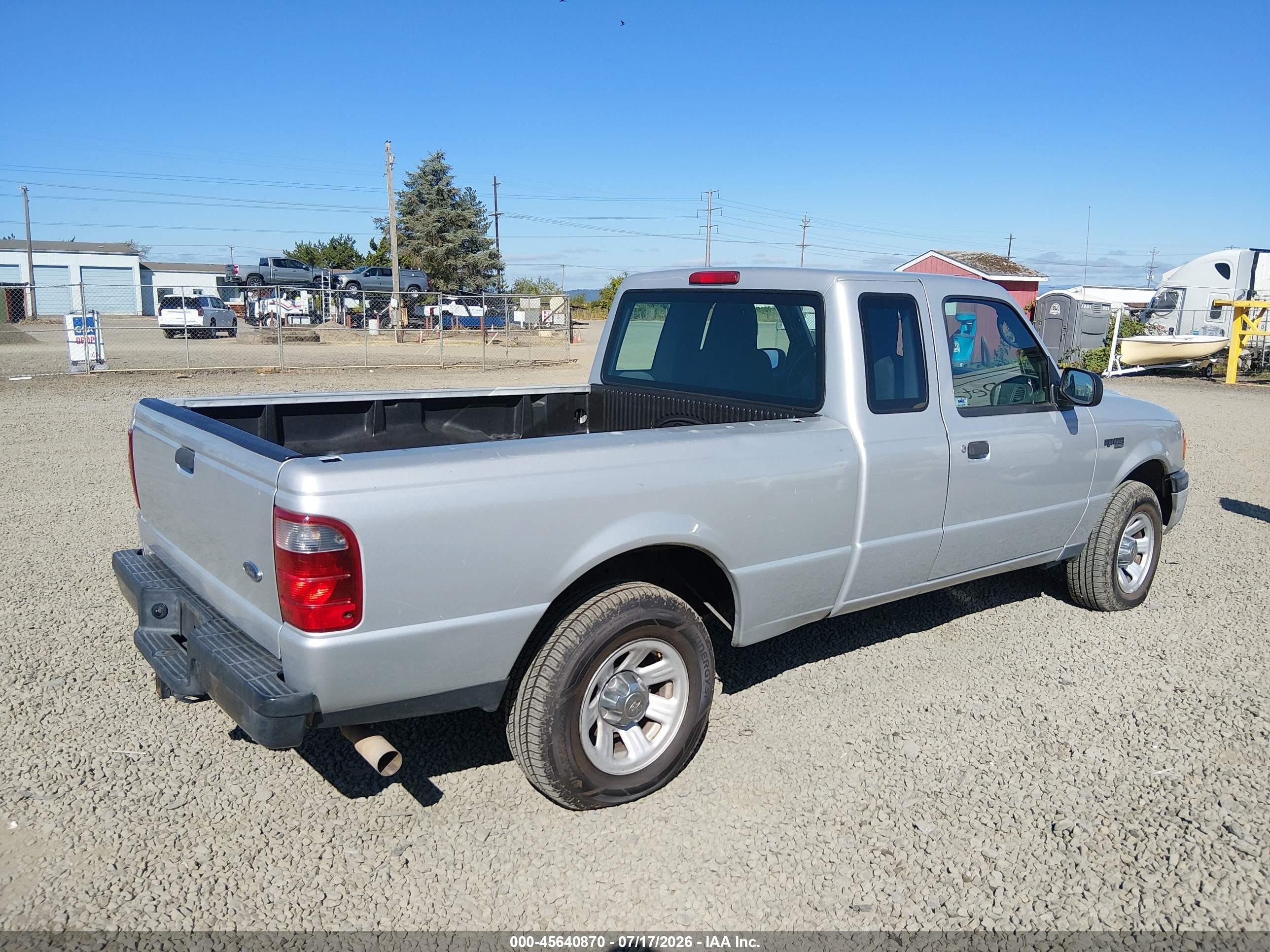 2004 Ford Ranger Edge/tremor/xl/xlt Silver vin: 1FTYR14U44PA10233