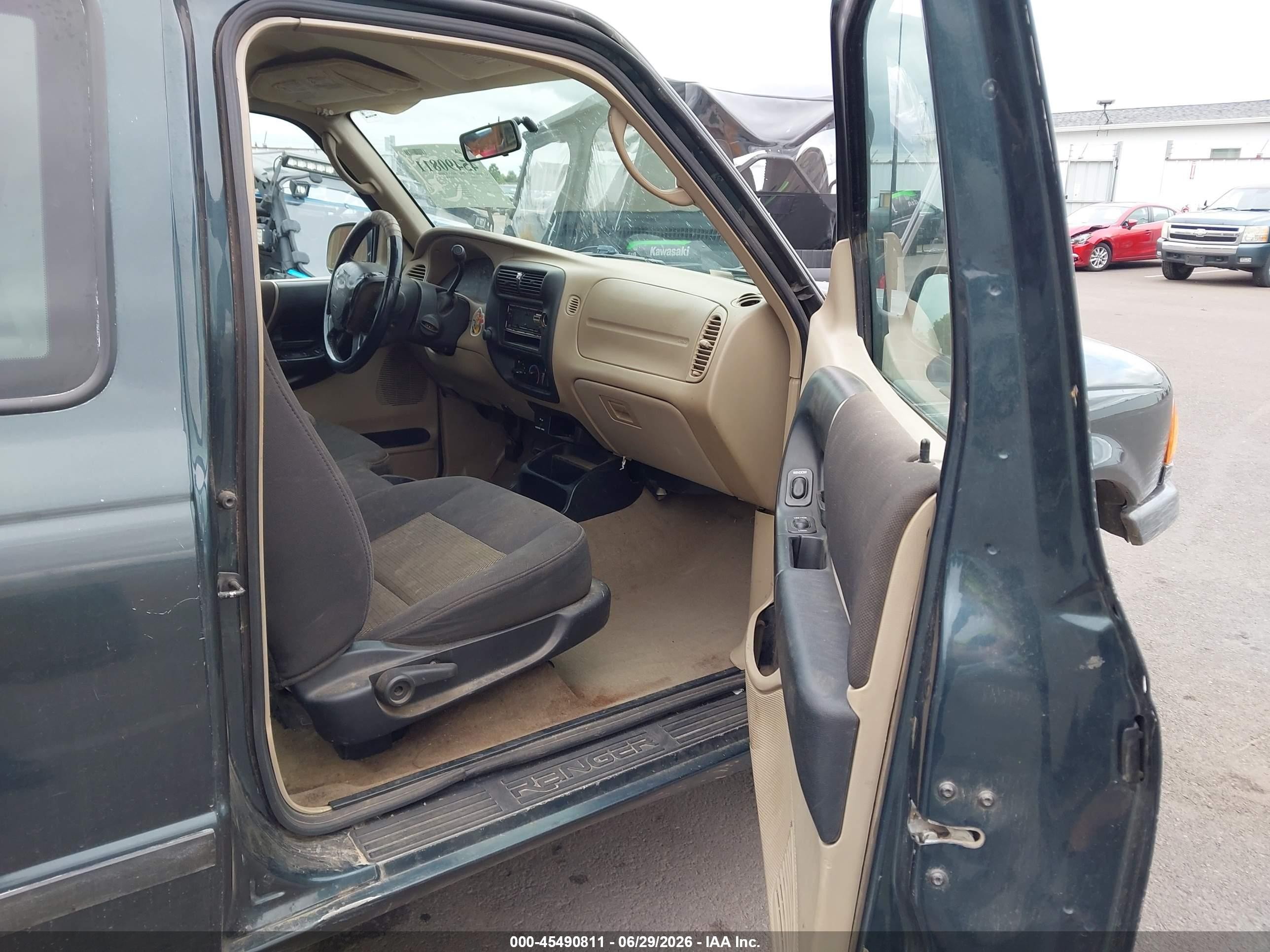 2004 Ford Ranger Edge/tremor/xl/xlt Black vin: 1FTYR14U44PA48626