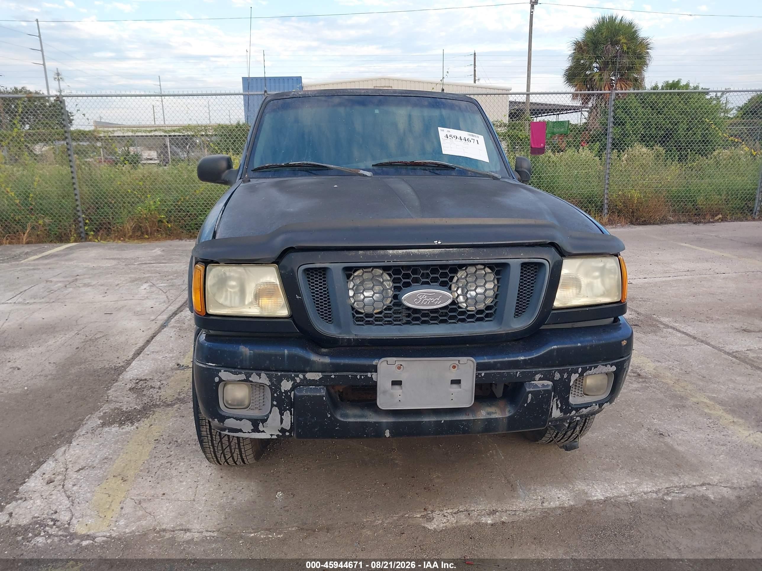 2005 Ford Ranger Edge/stx/xl/xlt Черный vin: 1FTYR14U45PA79165