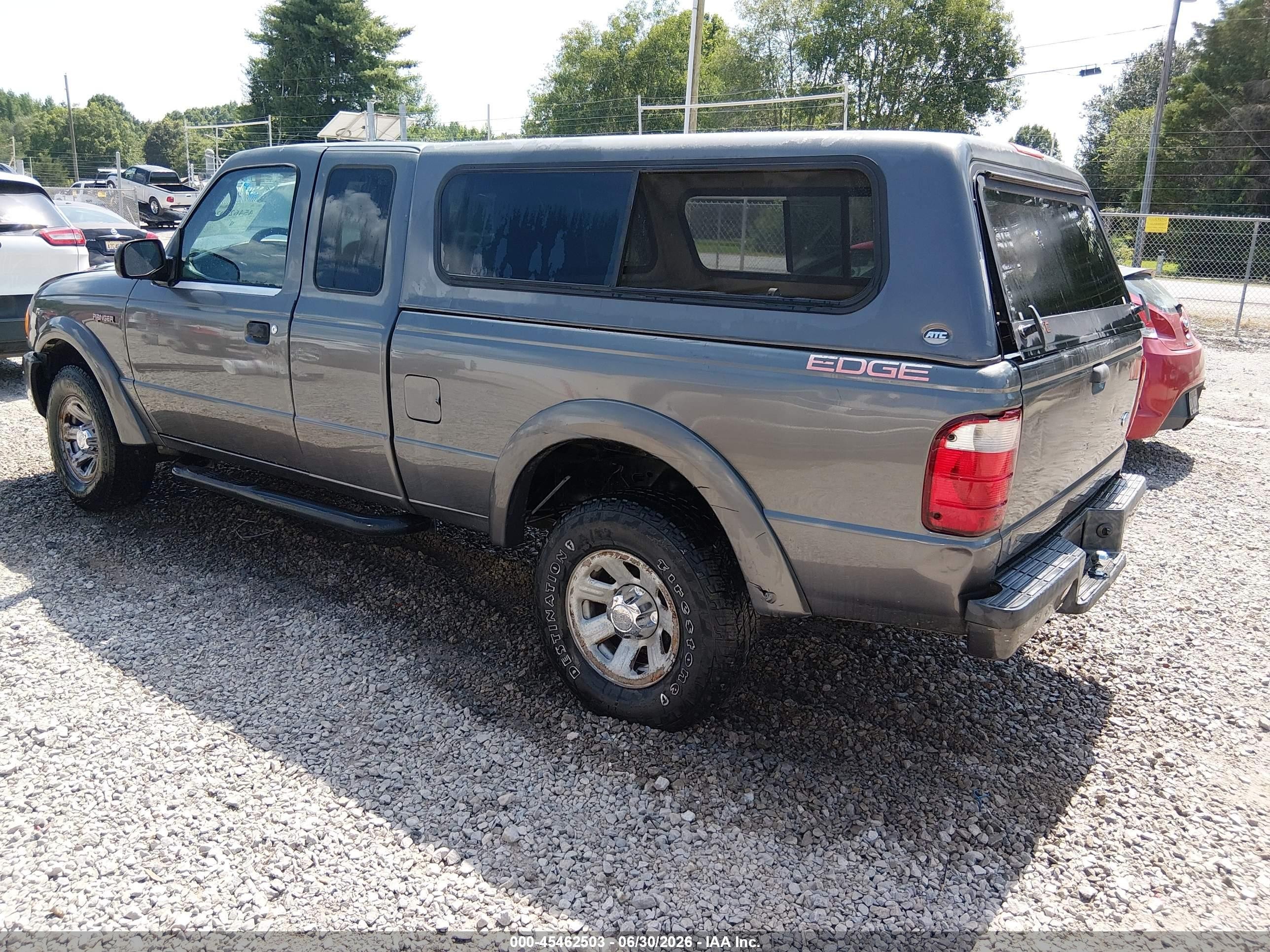 2005 Ford Ranger Edge/stx/xl/xlt Gray vin: 1FTYR14U45PB10026