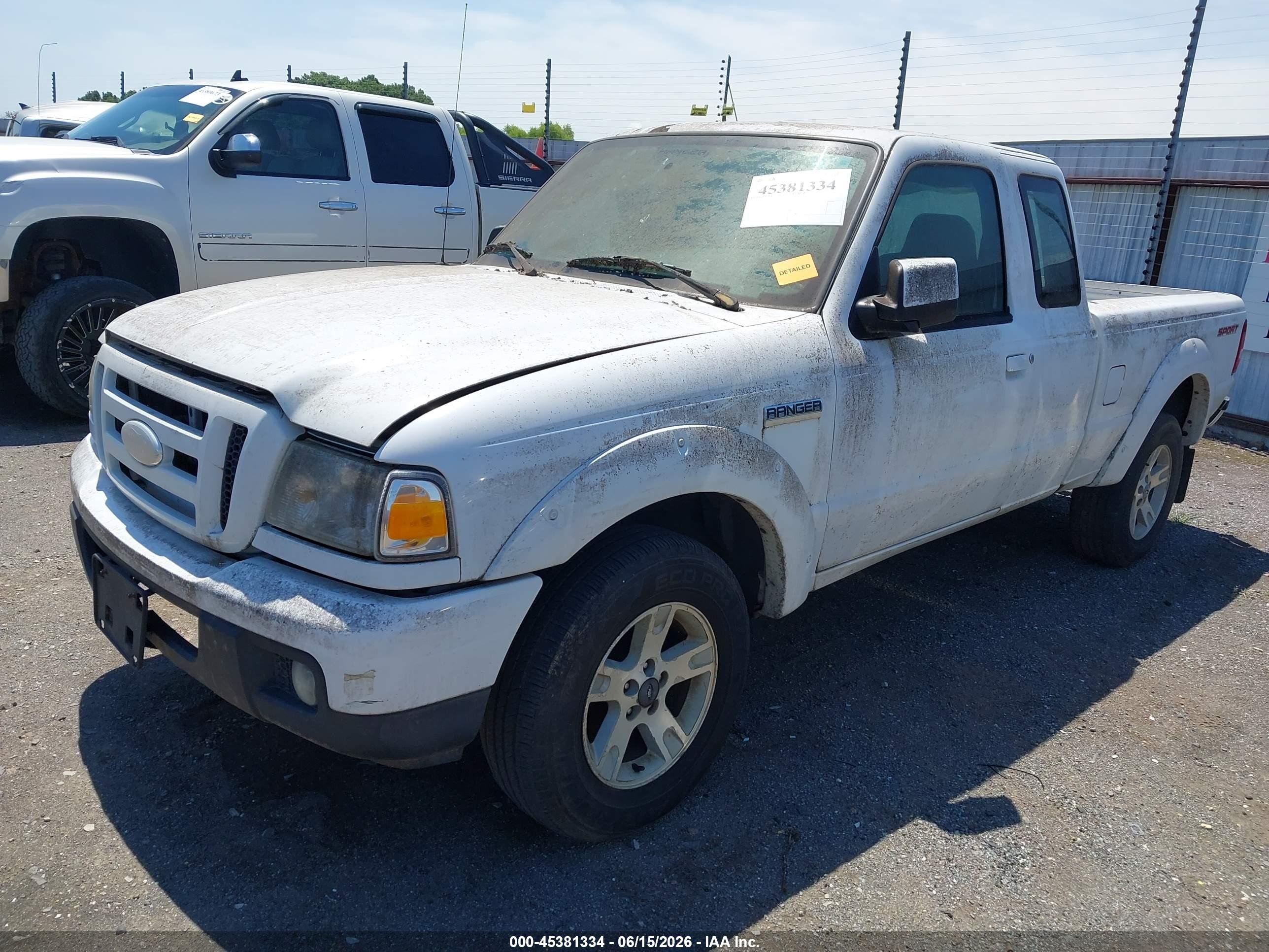 2006 Ford Ranger Sport/stx/xl/xlt White vin: 1FTYR14U46PA60987