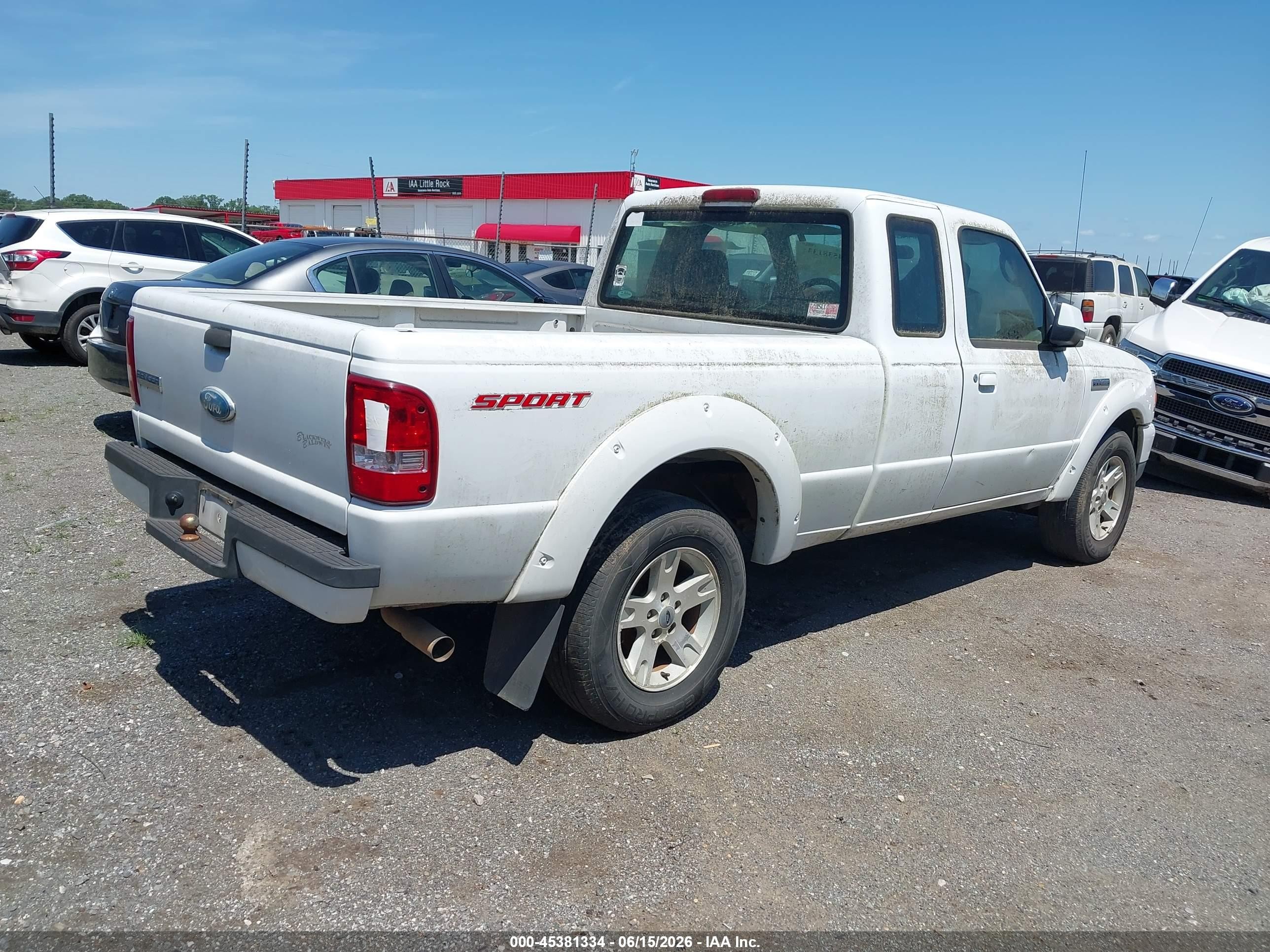 2006 Ford Ranger Sport/stx/xl/xlt White vin: 1FTYR14U46PA60987
