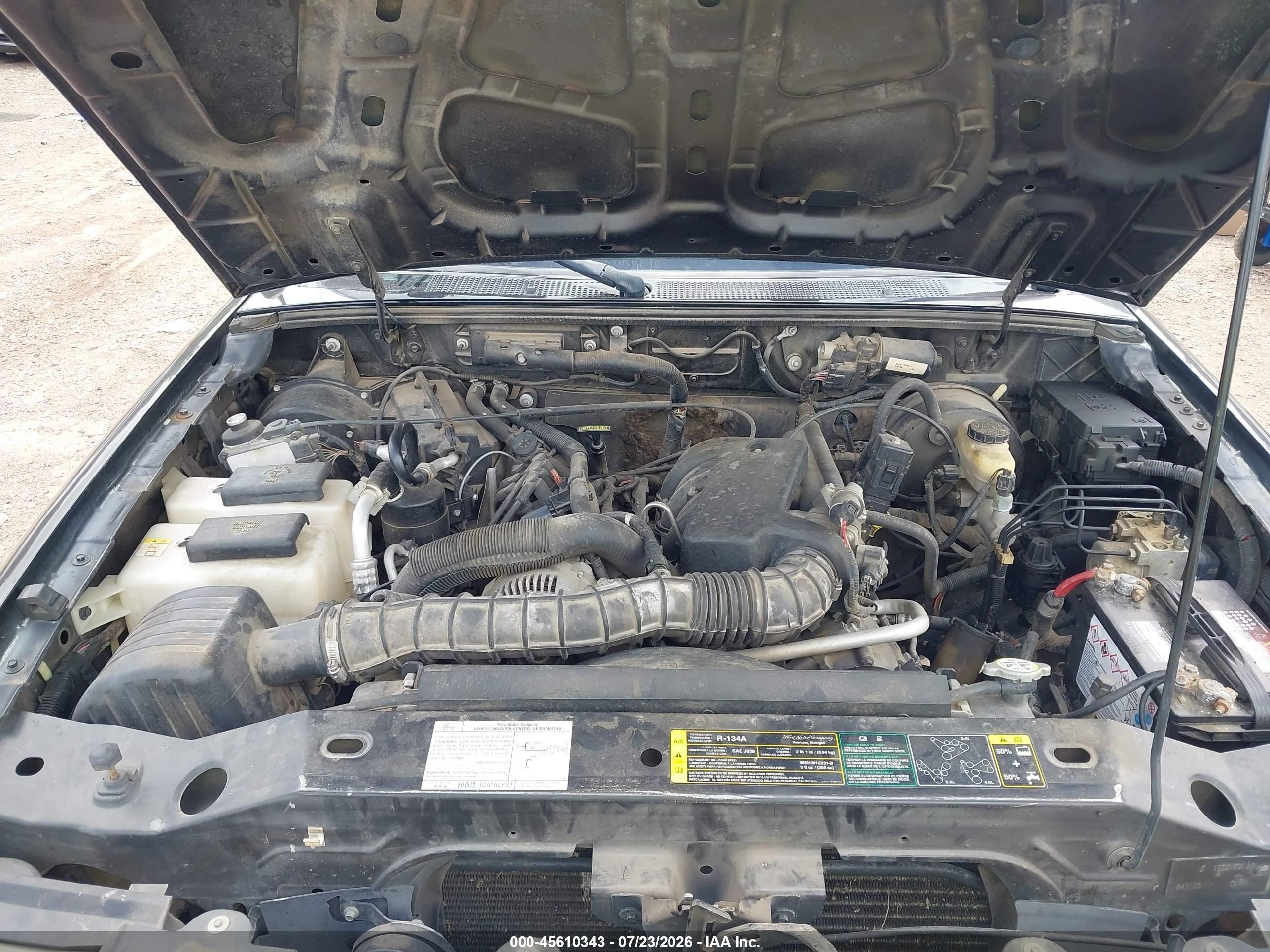 2006 Ford Ranger Sport/stx/xl/xlt Black vin: 1FTYR14U46PA67566