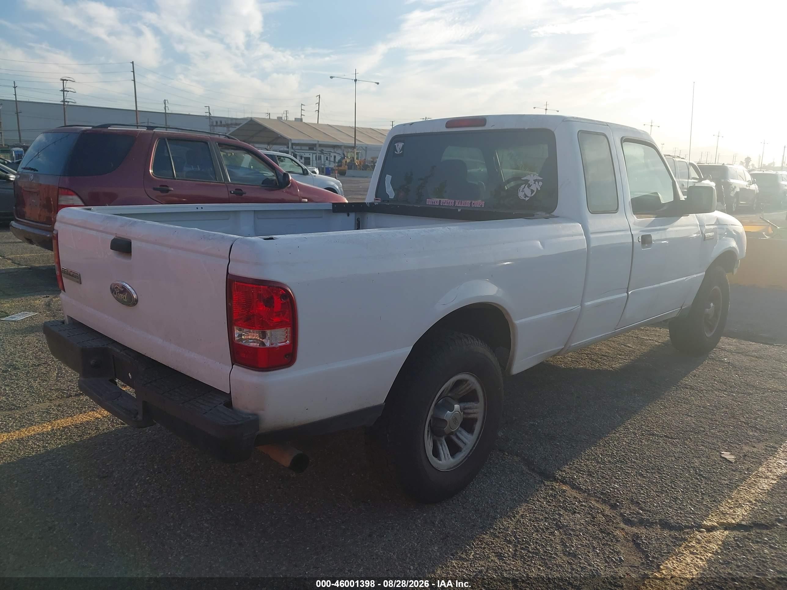 2006 Ford Ranger Sport/stx/xl/xlt White vin: 1FTYR14U46PA80916
