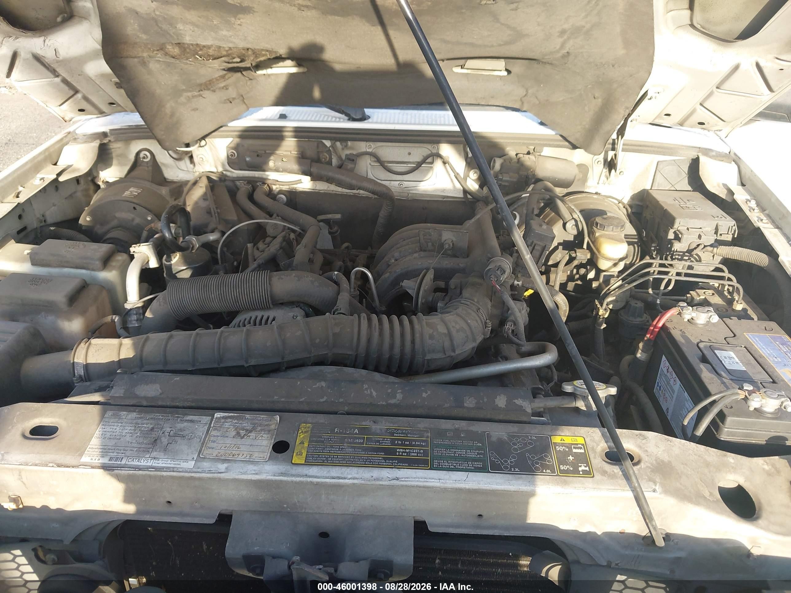 2006 Ford Ranger Sport/stx/xl/xlt White vin: 1FTYR14U46PA80916