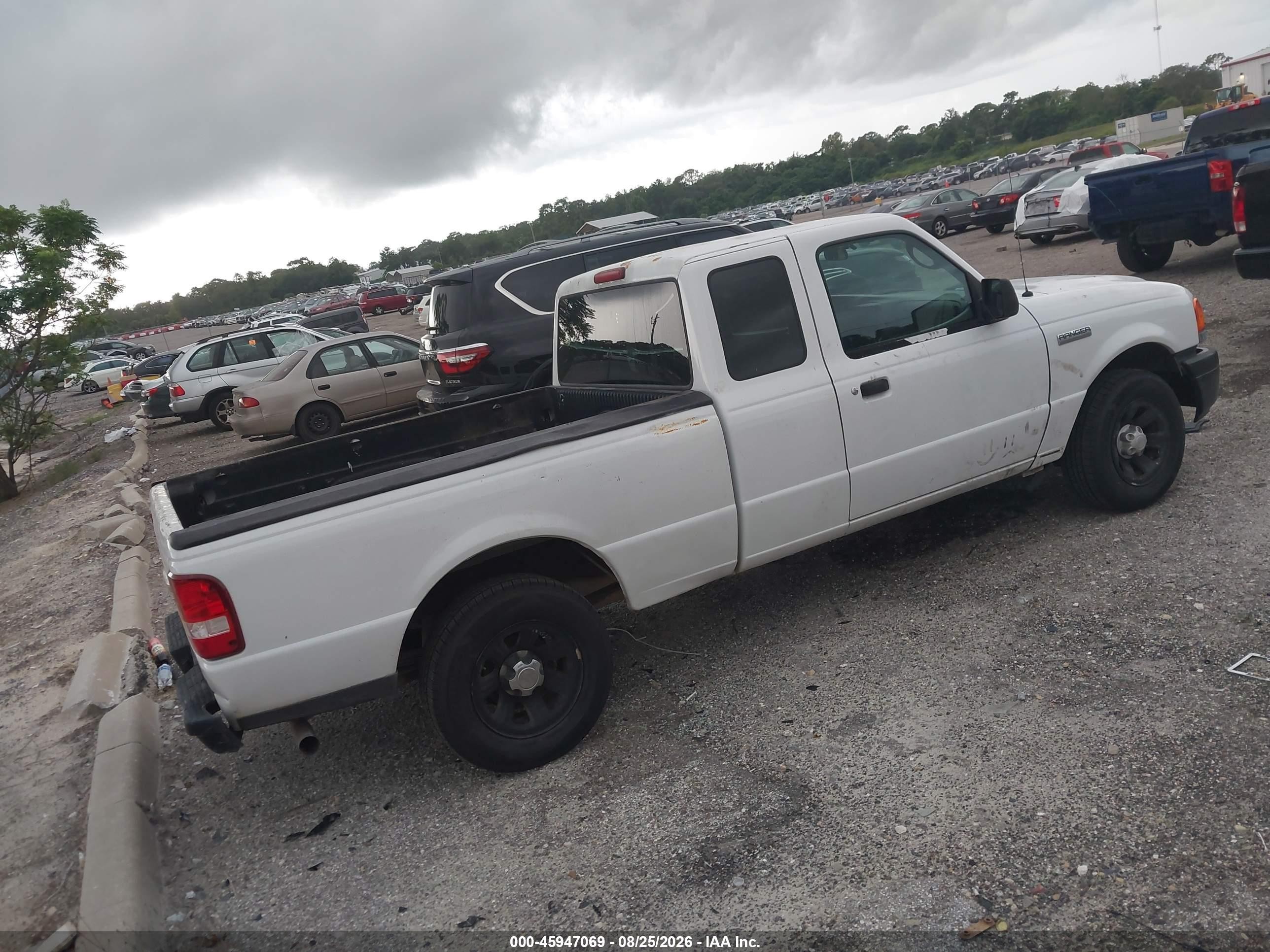2007 Ford Ranger Sport/stx/xl/xlt White vin: 1FTYR14U47PA26694
