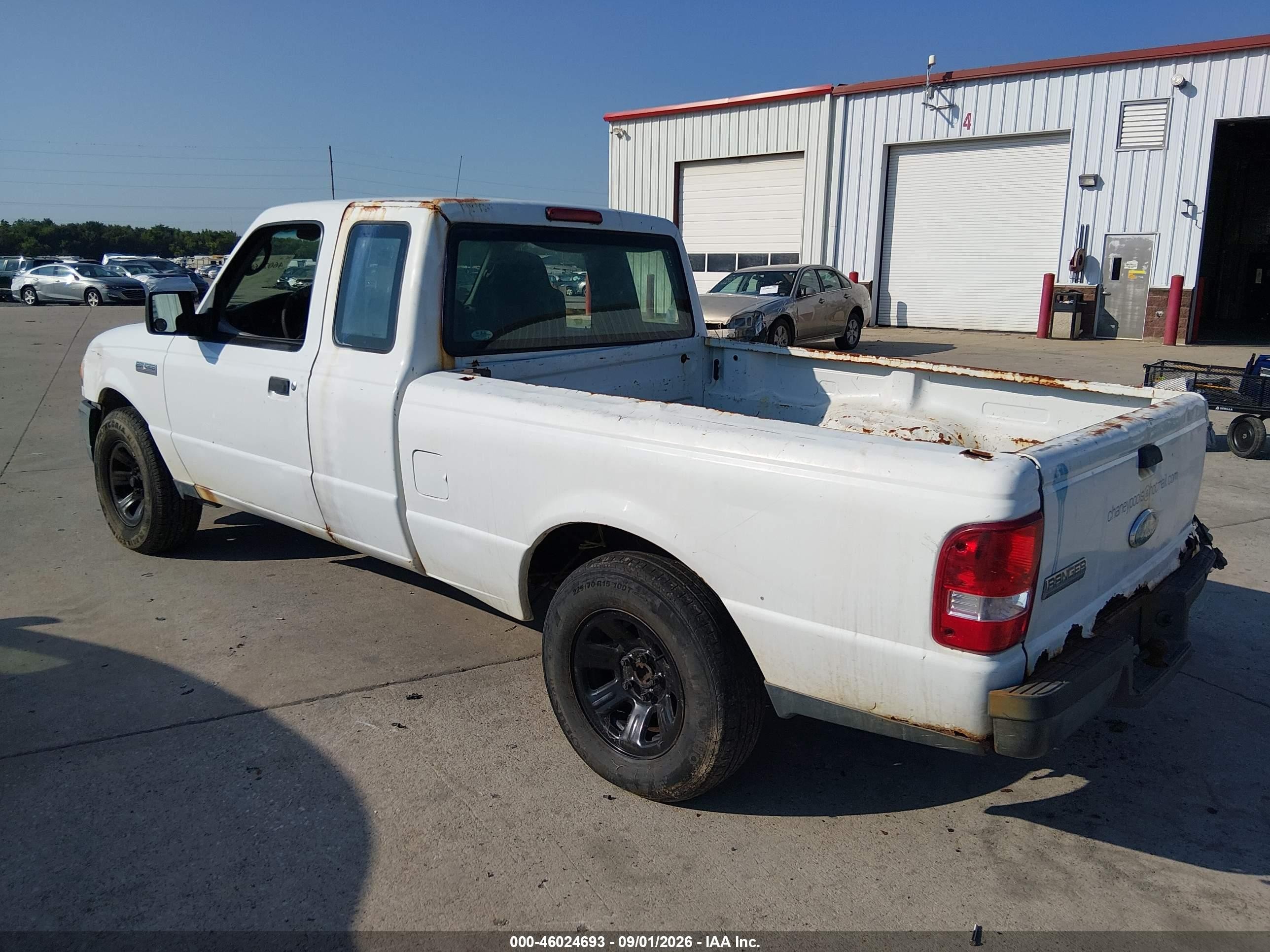 2007 Ford Ranger Sport/stx/xl/xlt White vin: 1FTYR14U47PA47951