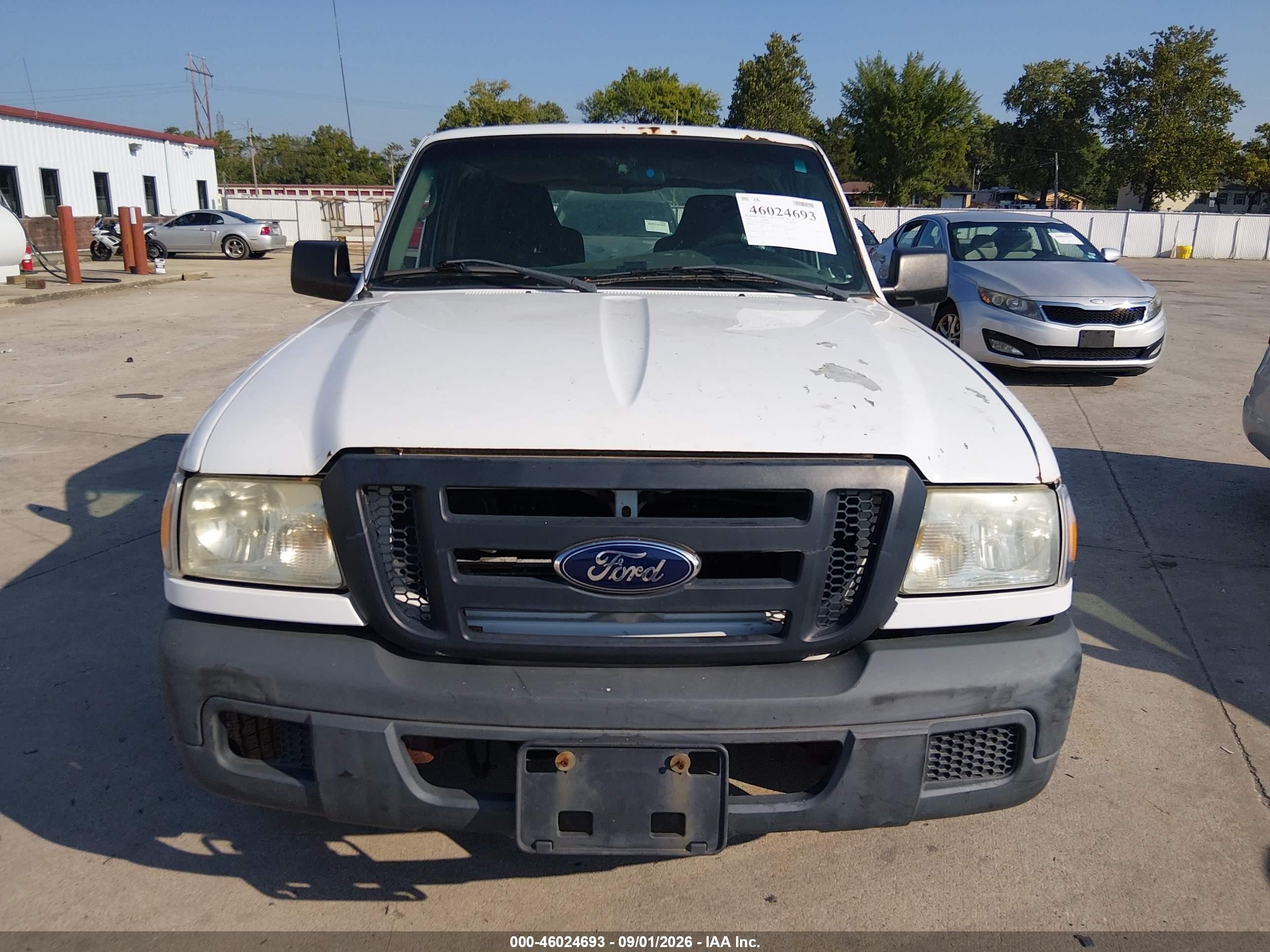 2007 Ford Ranger Sport/stx/xl/xlt White vin: 1FTYR14U47PA47951