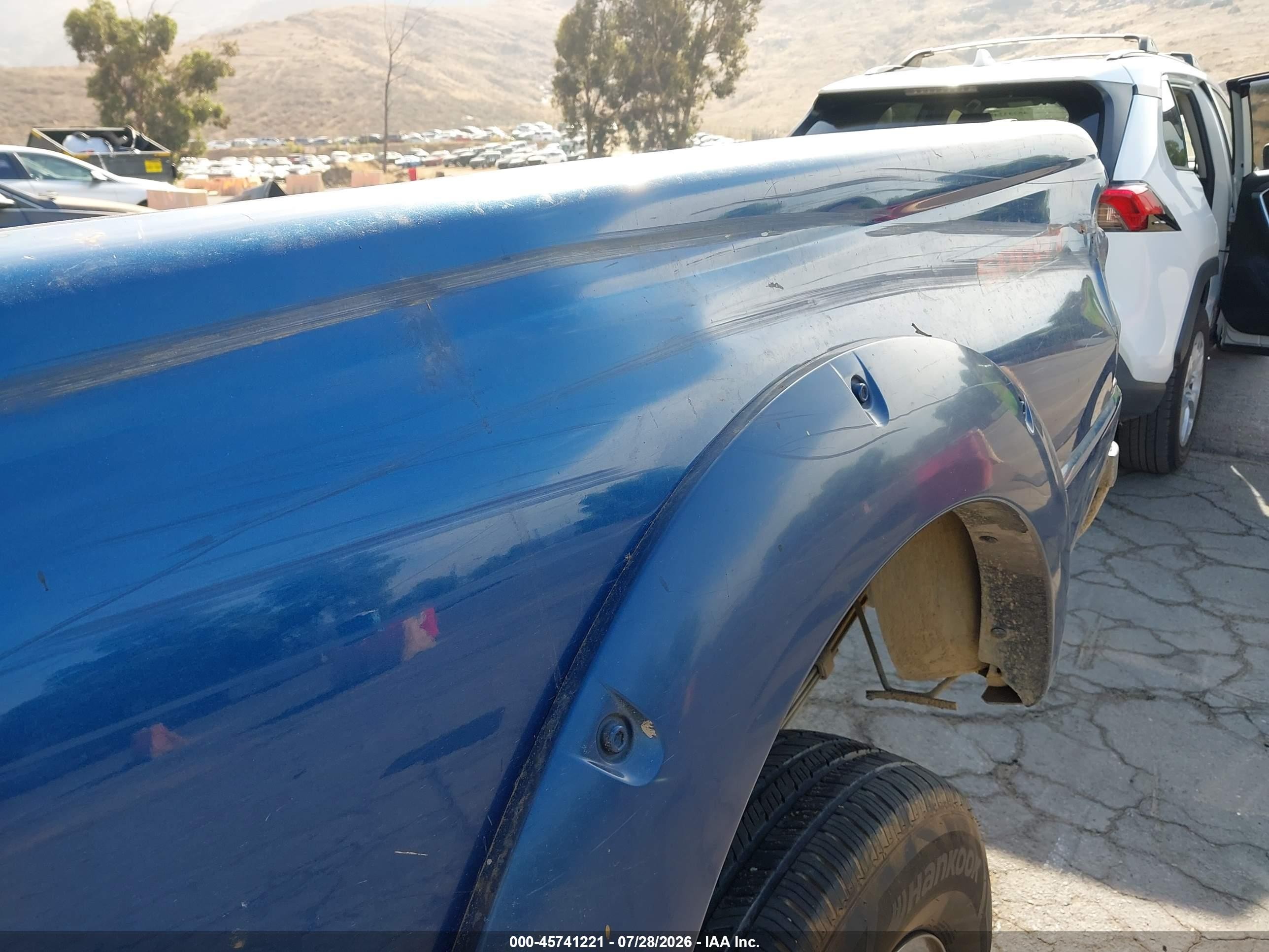 2008 Ford Ranger Sport/xl/xlt Blue vin: 1FTYR14U48PA01909