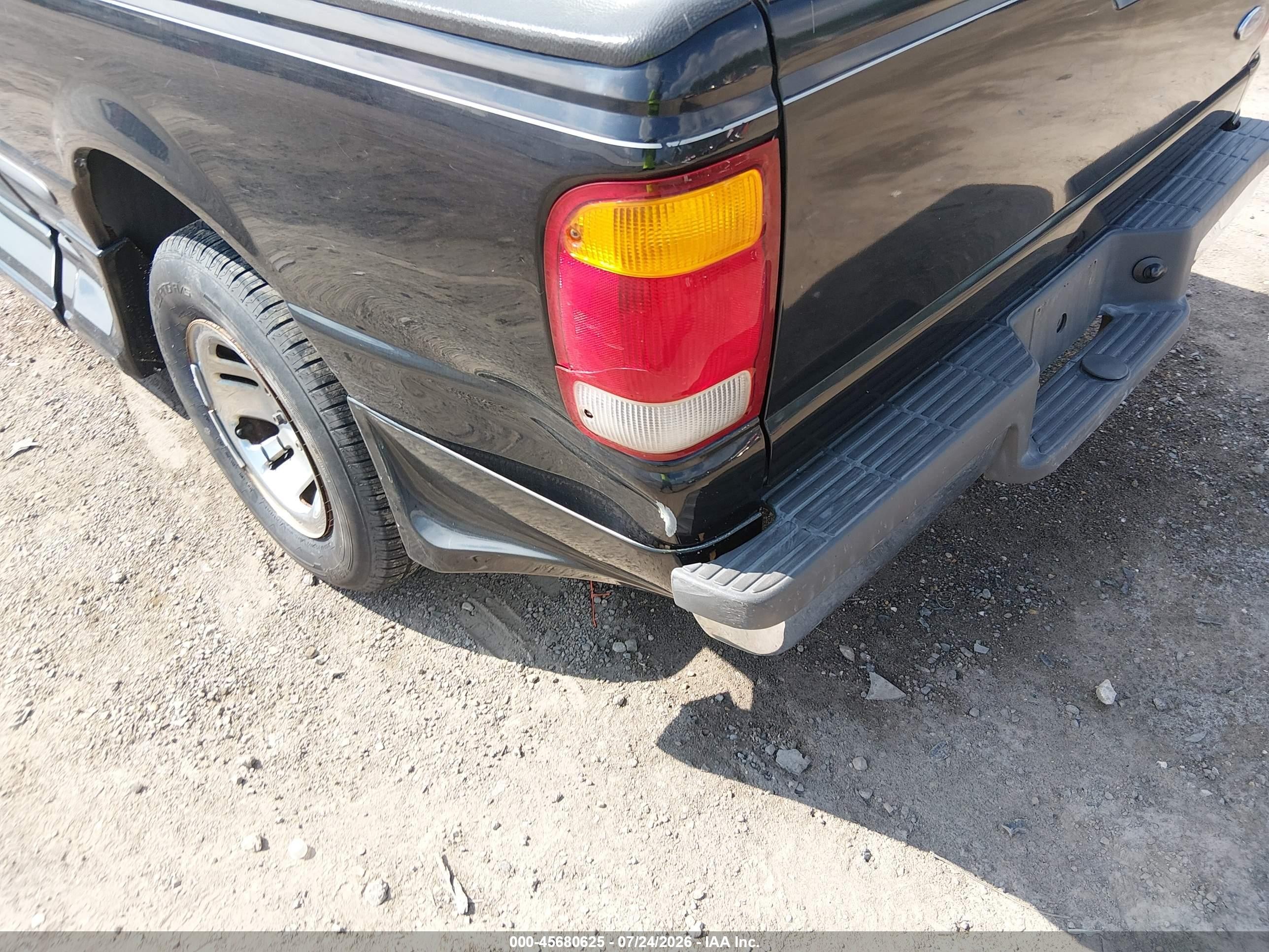 1998 Ford Ranger Splash/xl/xlt Black vin: 1FTYR14U4WPA28461