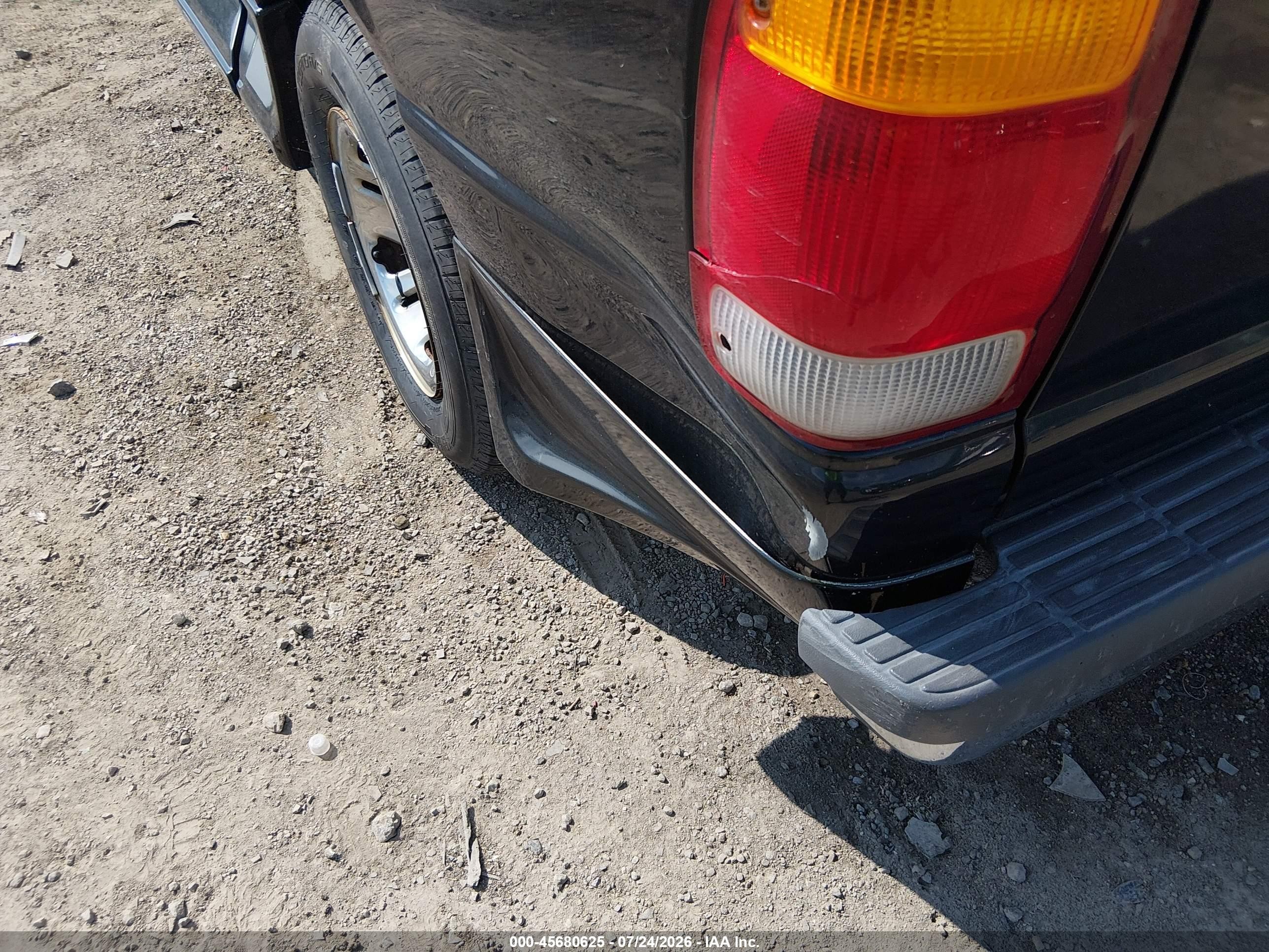 1998 Ford Ranger Splash/xl/xlt Black vin: 1FTYR14U4WPA28461